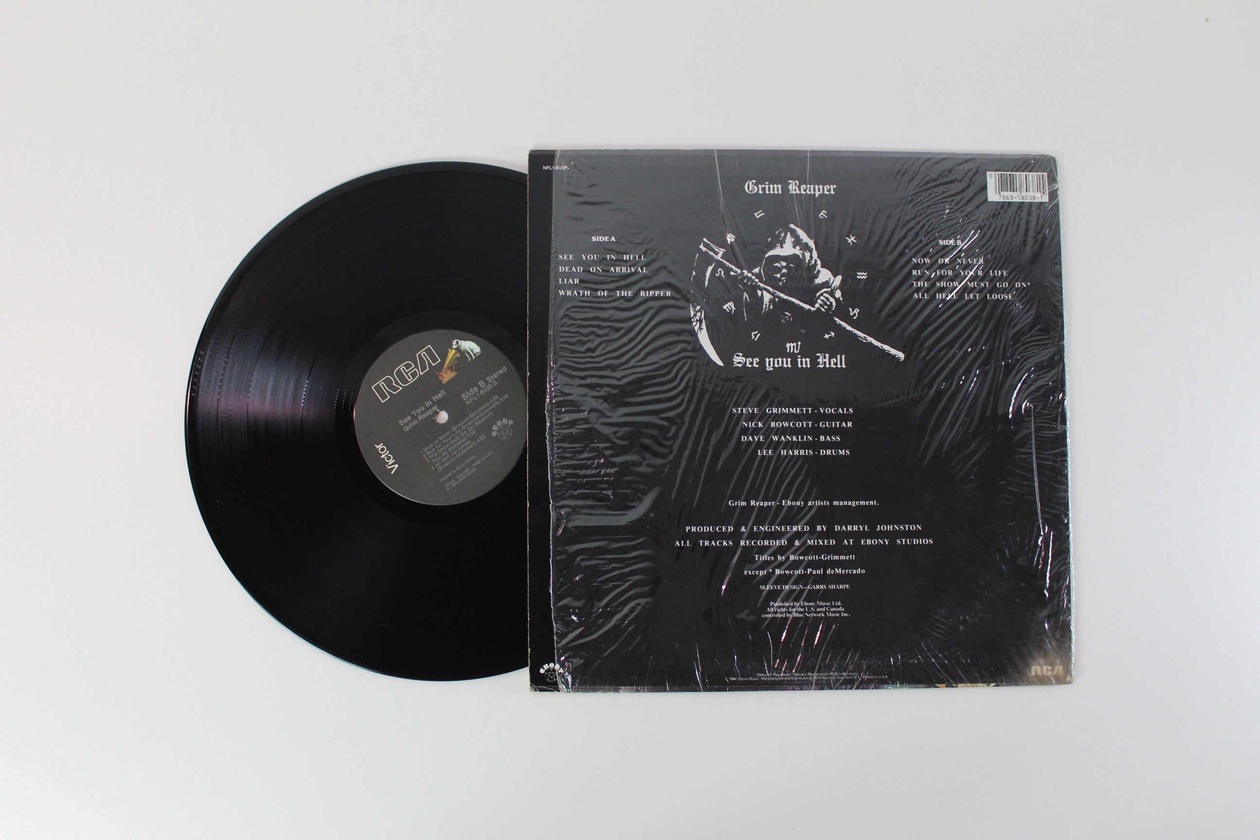 Grim Reaper - See You In Hell on RCA Victor