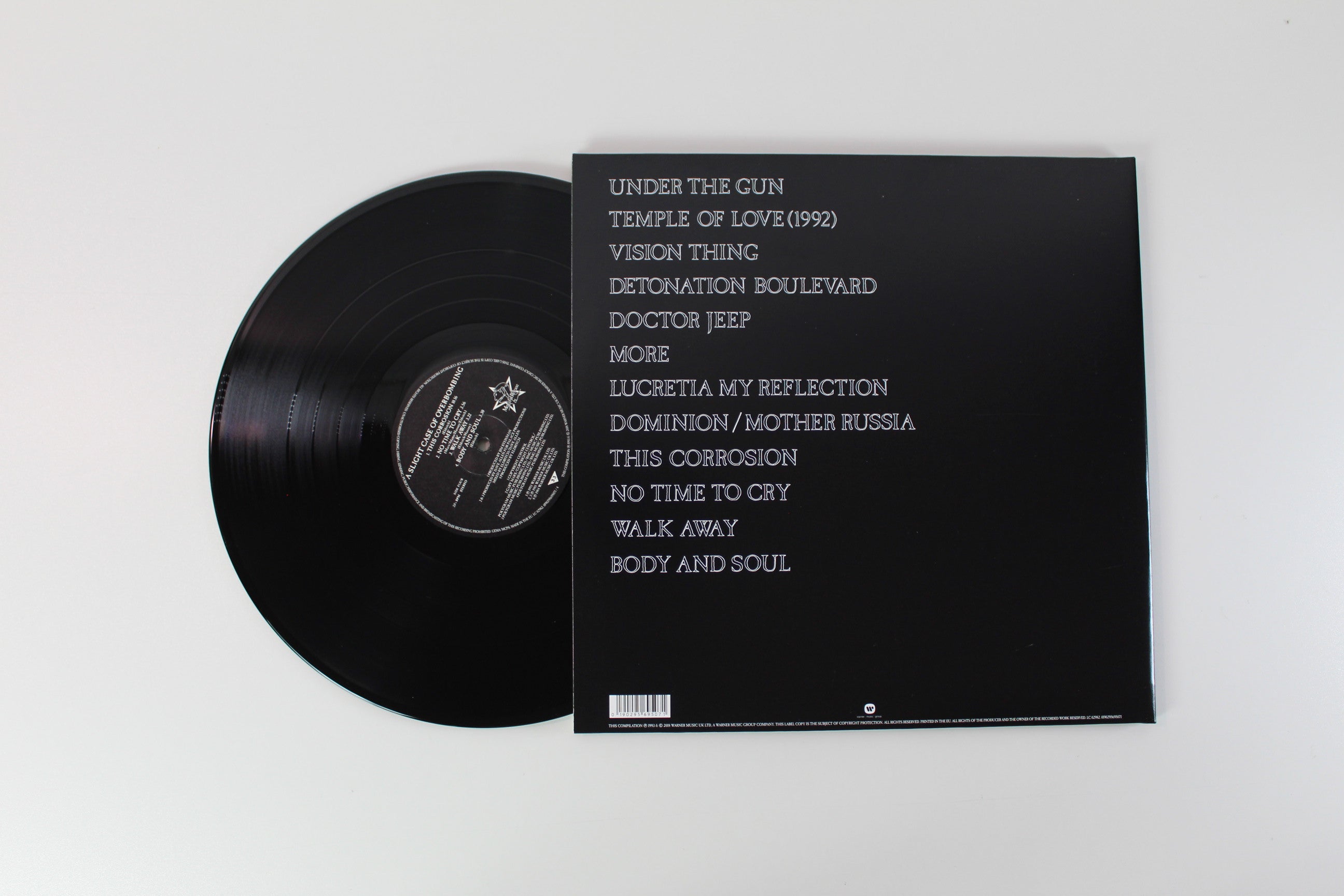 The Sisters Of Mercy - Greatest Hits Volume One - A Slight Case Of Overbombing on Merciful Release - Reissue