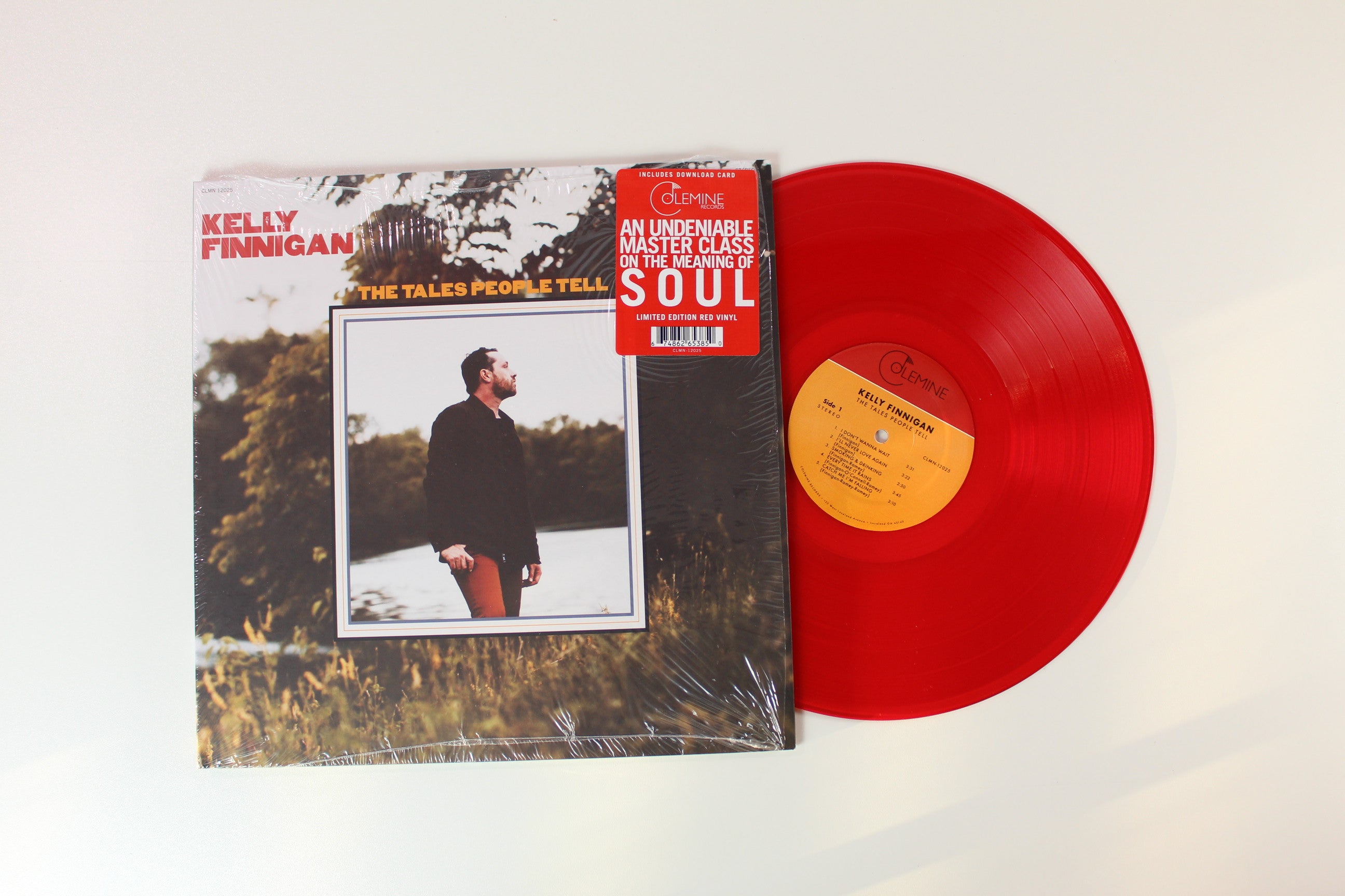 Kelly Finnigan - The Tales People Tell on Colemine Ltd Red Translucent Vinyl
