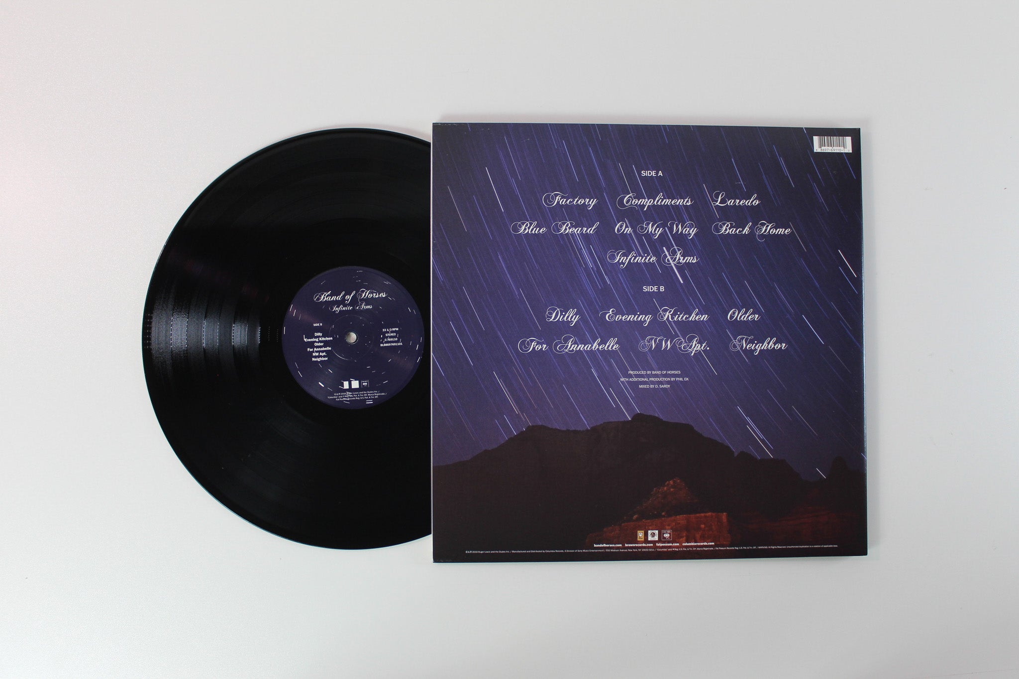 Band Of Horses - Infinite Arms on Columbia Fat Possum Ltd Edition Box Set