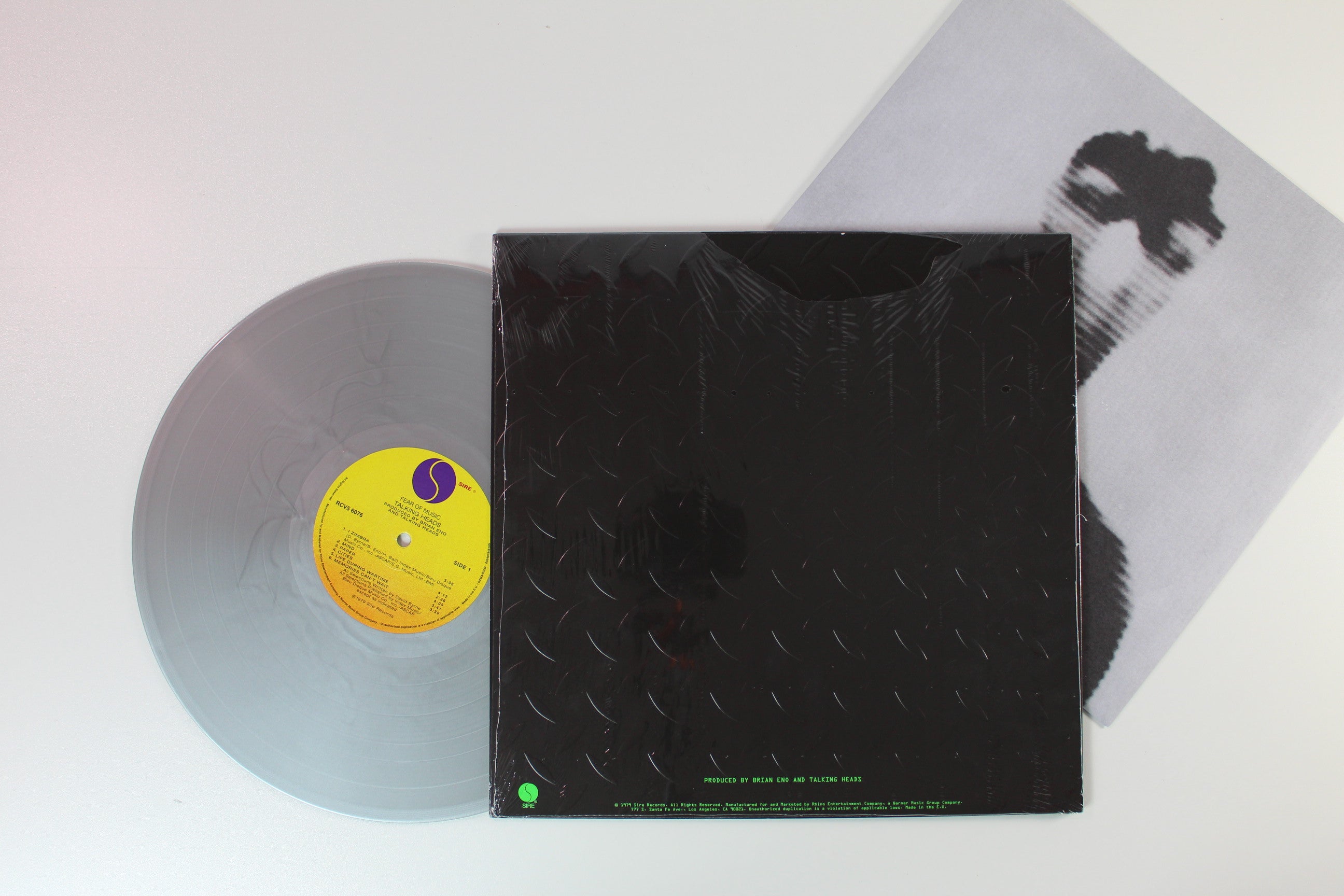 Talking Heads - Fear Of Music on Sire Ltd Silver Vinyl Reissue