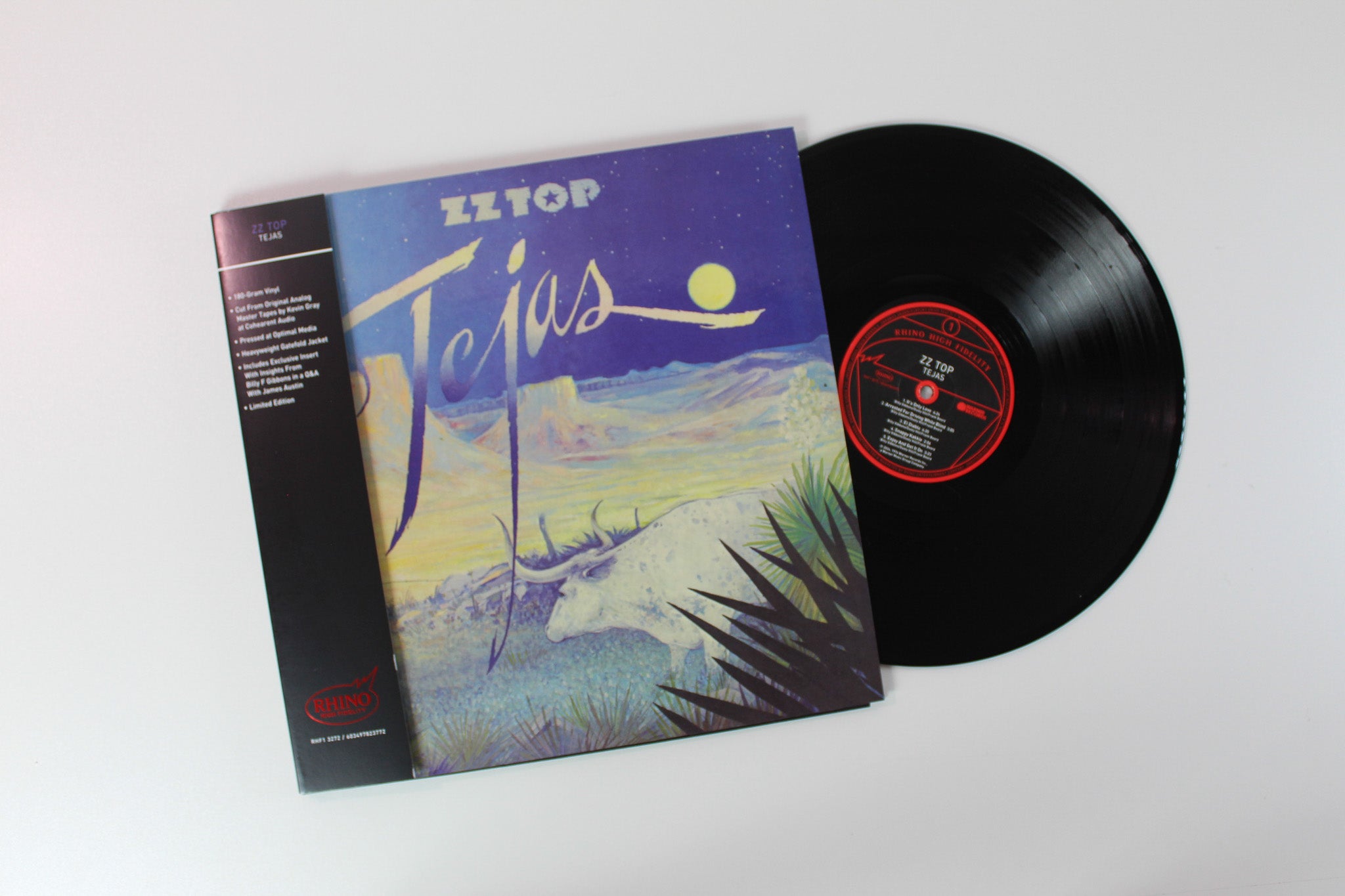 ZZ Top - From The Top: 1971-1976 Ltd. Numbered Reissue on Rhino/Warner Records Box Set