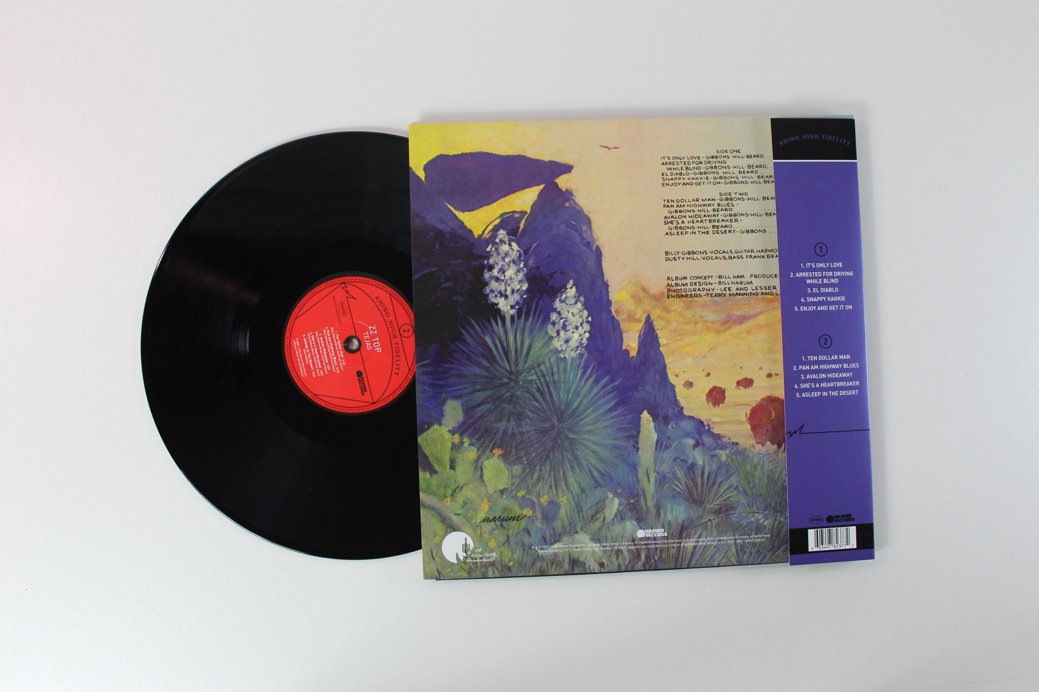 ZZ Top - From The Top: 1971-1976 Ltd. Numbered Reissue on Rhino/Warner Records Box Set