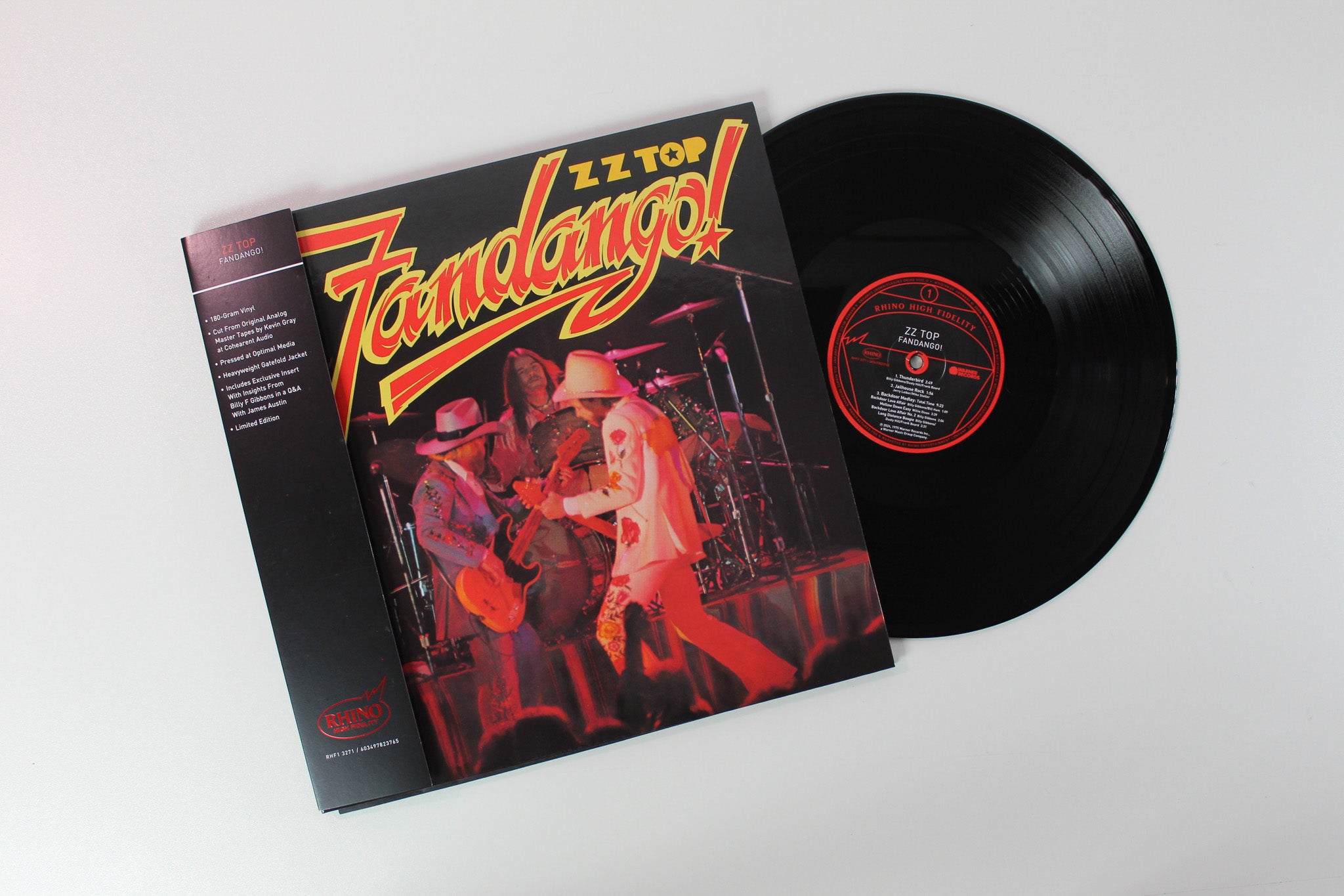 ZZ Top - From The Top: 1971-1976 Ltd. Numbered Reissue on Rhino/Warner Records Box Set
