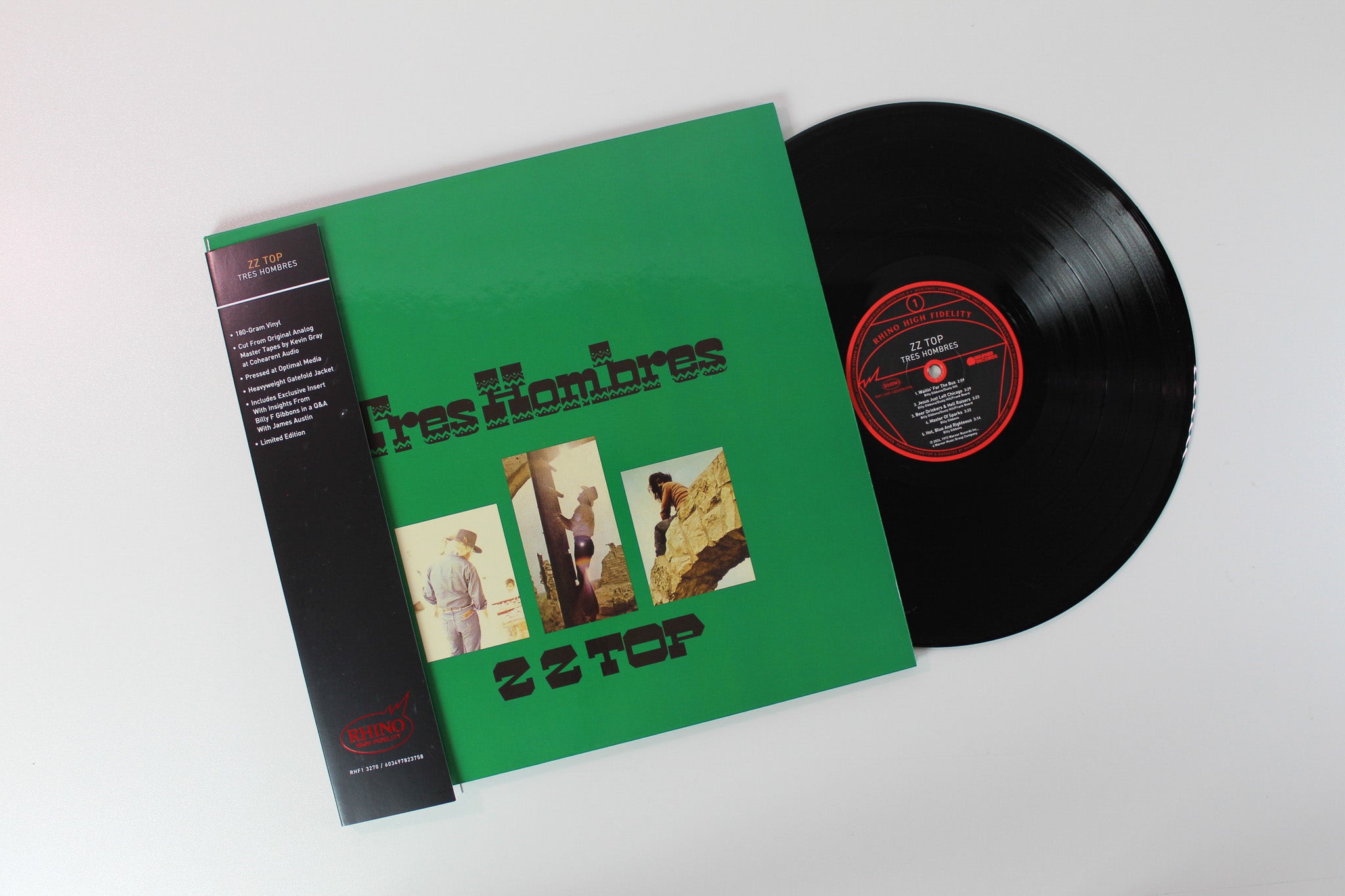 ZZ Top - From The Top: 1971-1976 Ltd. Numbered Reissue on Rhino/Warner Records Box Set