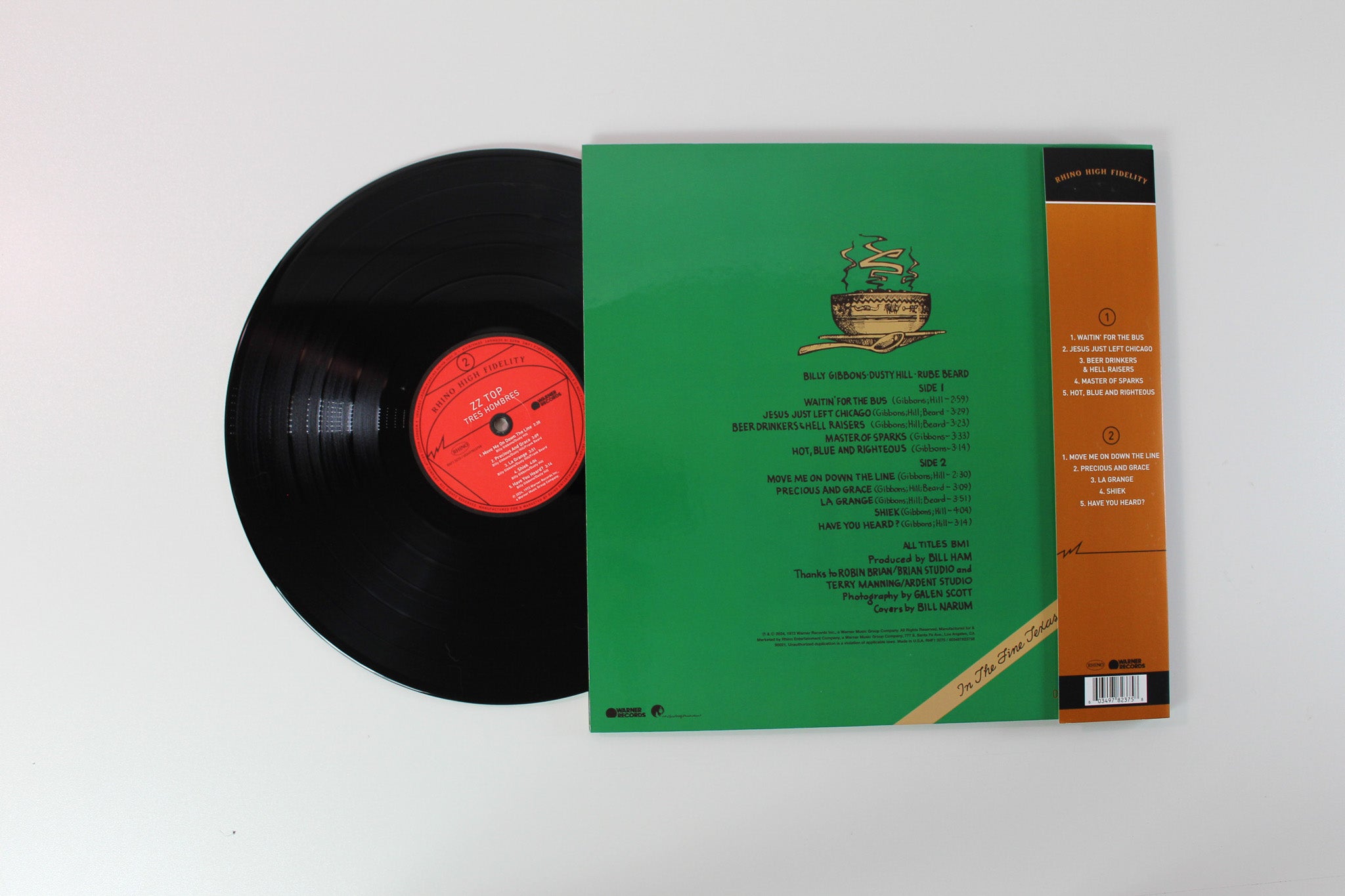 ZZ Top - From The Top: 1971-1976 Ltd. Numbered Reissue on Rhino/Warner Records Box Set