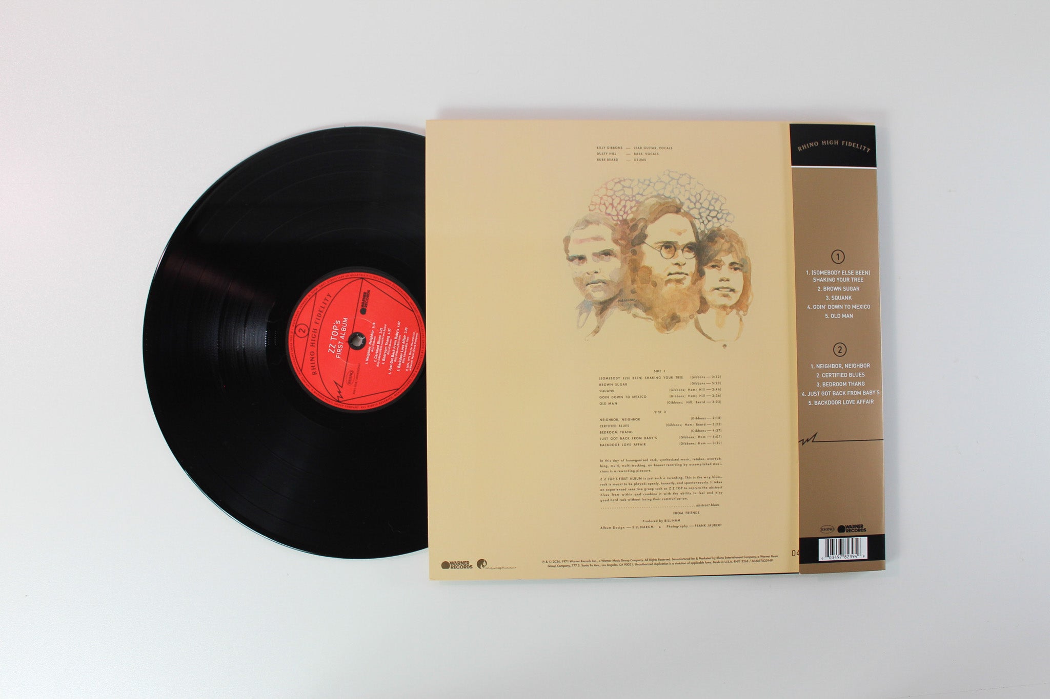 ZZ Top - From The Top: 1971-1976 Ltd. Numbered Reissue on Rhino/Warner Records Box Set