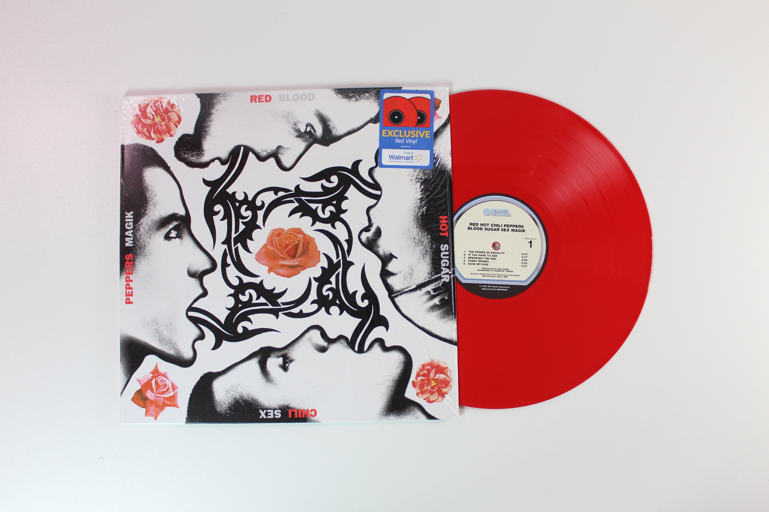 Red Hot Chili Peppers - Blood Sugar Sex Magik on Warner Red Vinyl Reissue