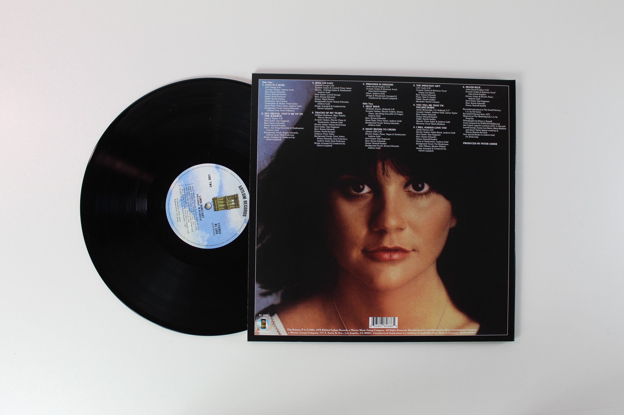 Linda Ronstadt - The Asylum Years 1973 - 1977 on Rhino Records RSD 2024 Ltd Box Set Reissue