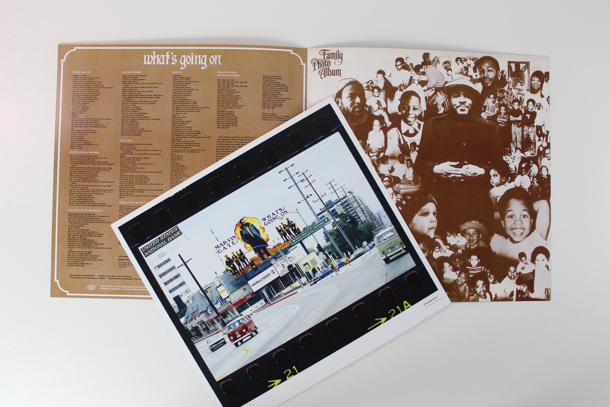 Marvin Gaye - What's Going On on Mobile Fidelity Sound Lab One Step 2 X 12 45 RPM Ltd Numbered Reissue