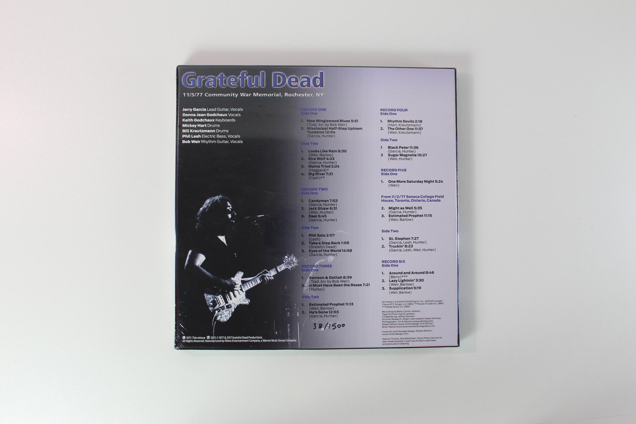 The Grateful Dead - Dick's Picks 34: 11/5/77 Community War Memorial, Rochester, NY on Real Gone Music Ltd Numbered Box Set Reissue Sealed