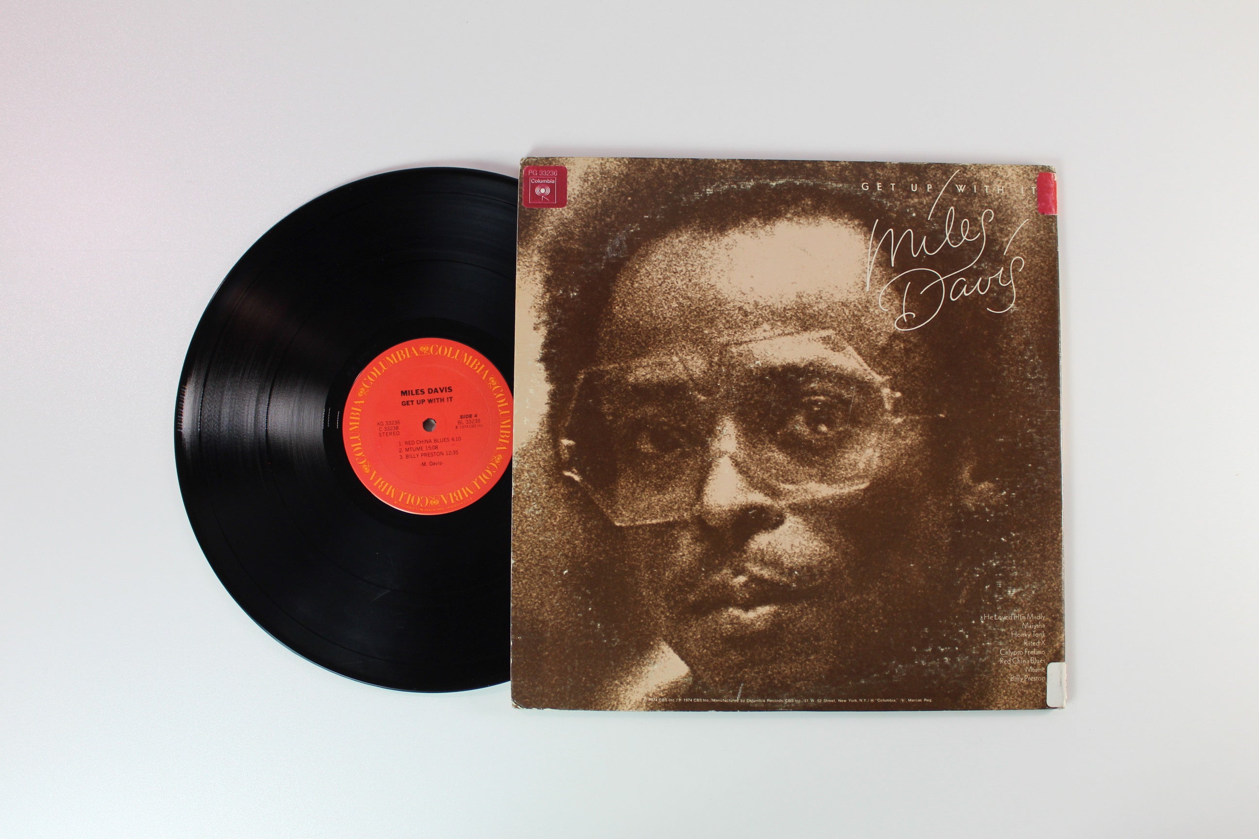 Miles Davis - Get Up With It on Columbia