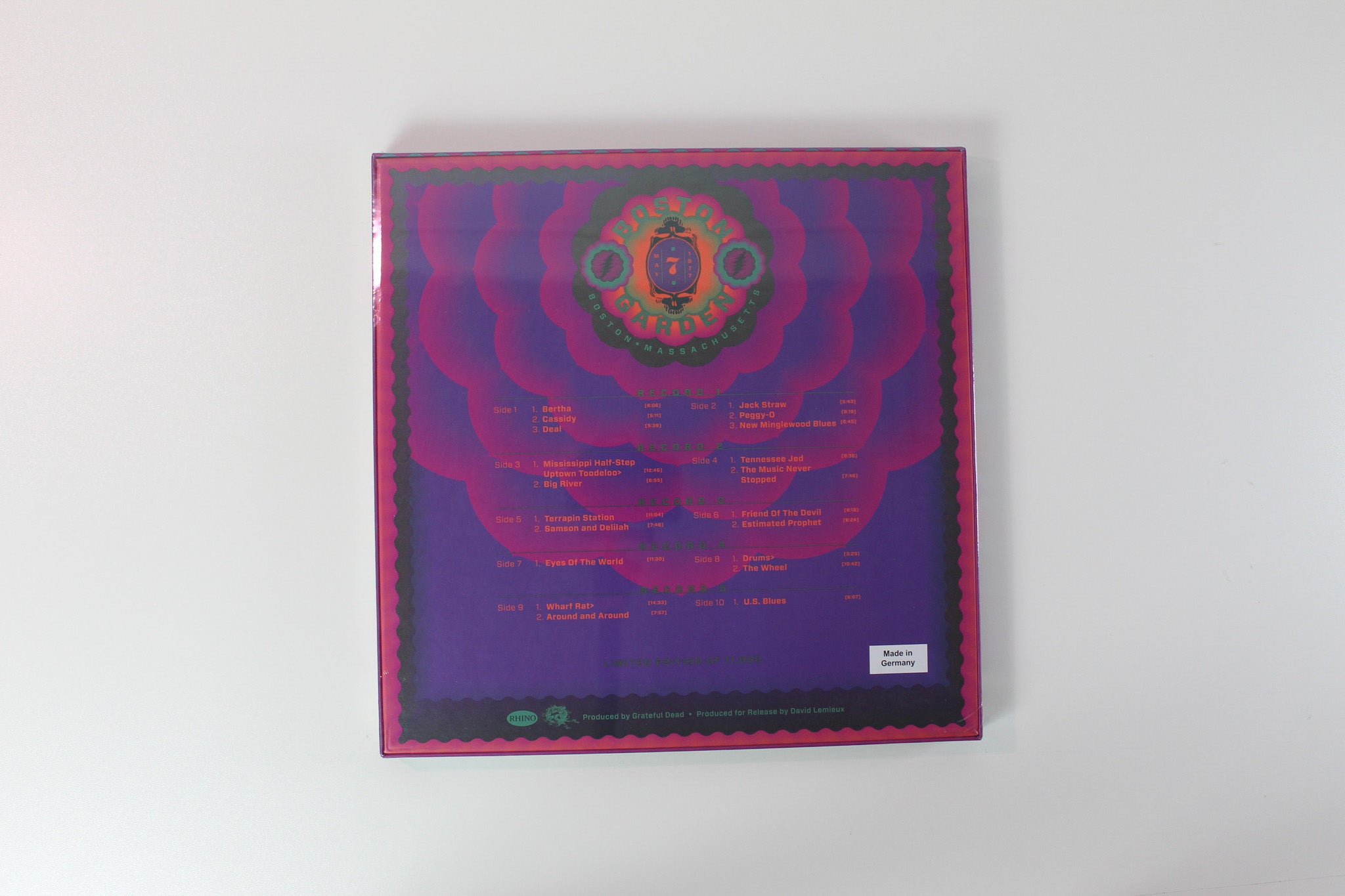 The Grateful Dead - Boston Garden 5.7.77 on Rhino RSD 2023 Ltd Box Set Sealed