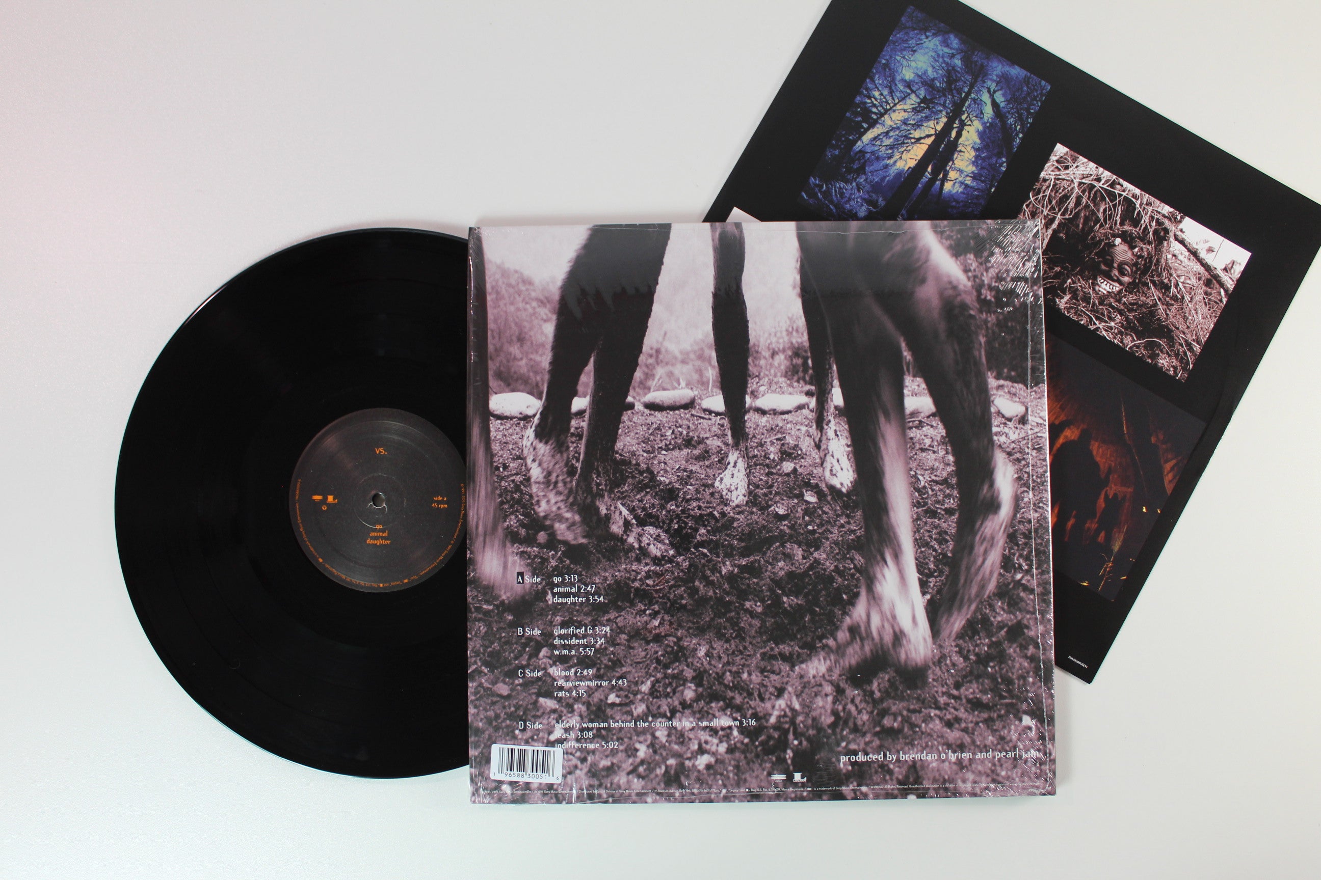 Pearl Jam - Vs. on Epic 45 RPM Reissue
