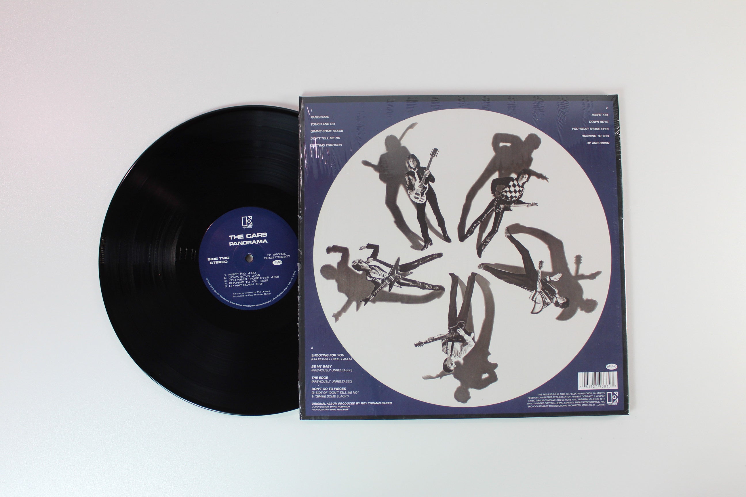 The Cars - Panorama on Elektra Rhino 180 Gram Reissue