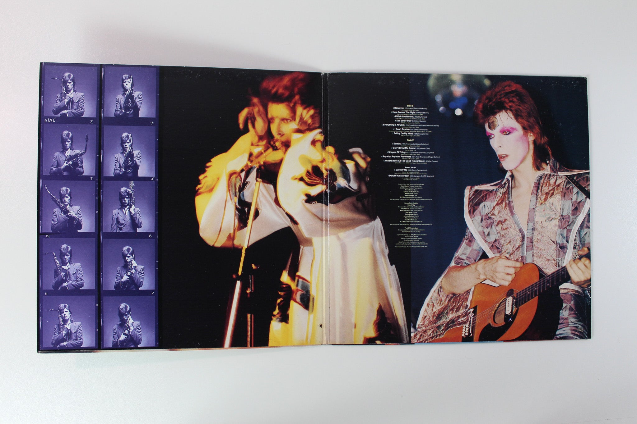 David Bowie - Pinups on Ryko Ltd Clear Vinyl Reissue