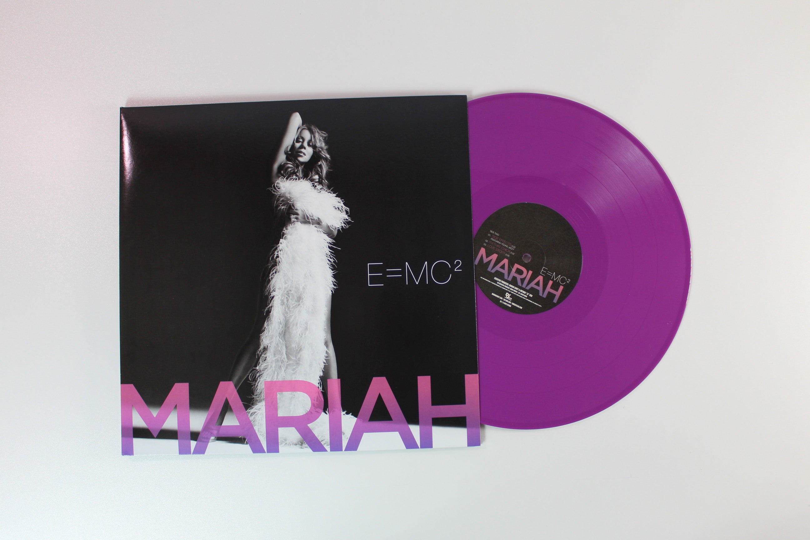 Mariah Carey - E=MC² on UME Ltd Lavender Vinyl Reissue