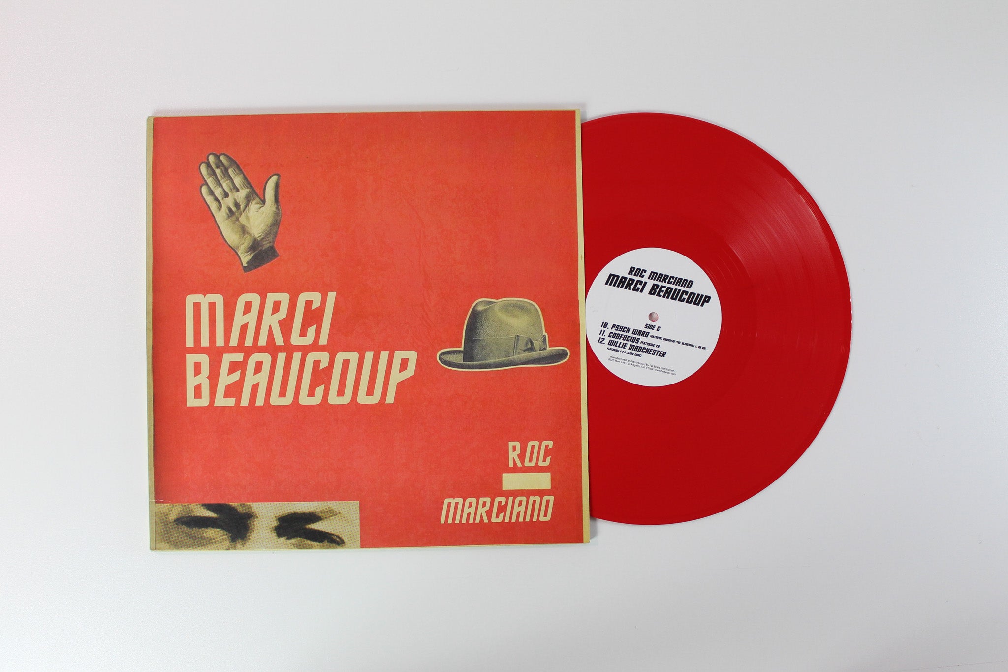 Roc Marciano - Marci Beaucoup on Man Bites Dog Ltd Red Vinyl