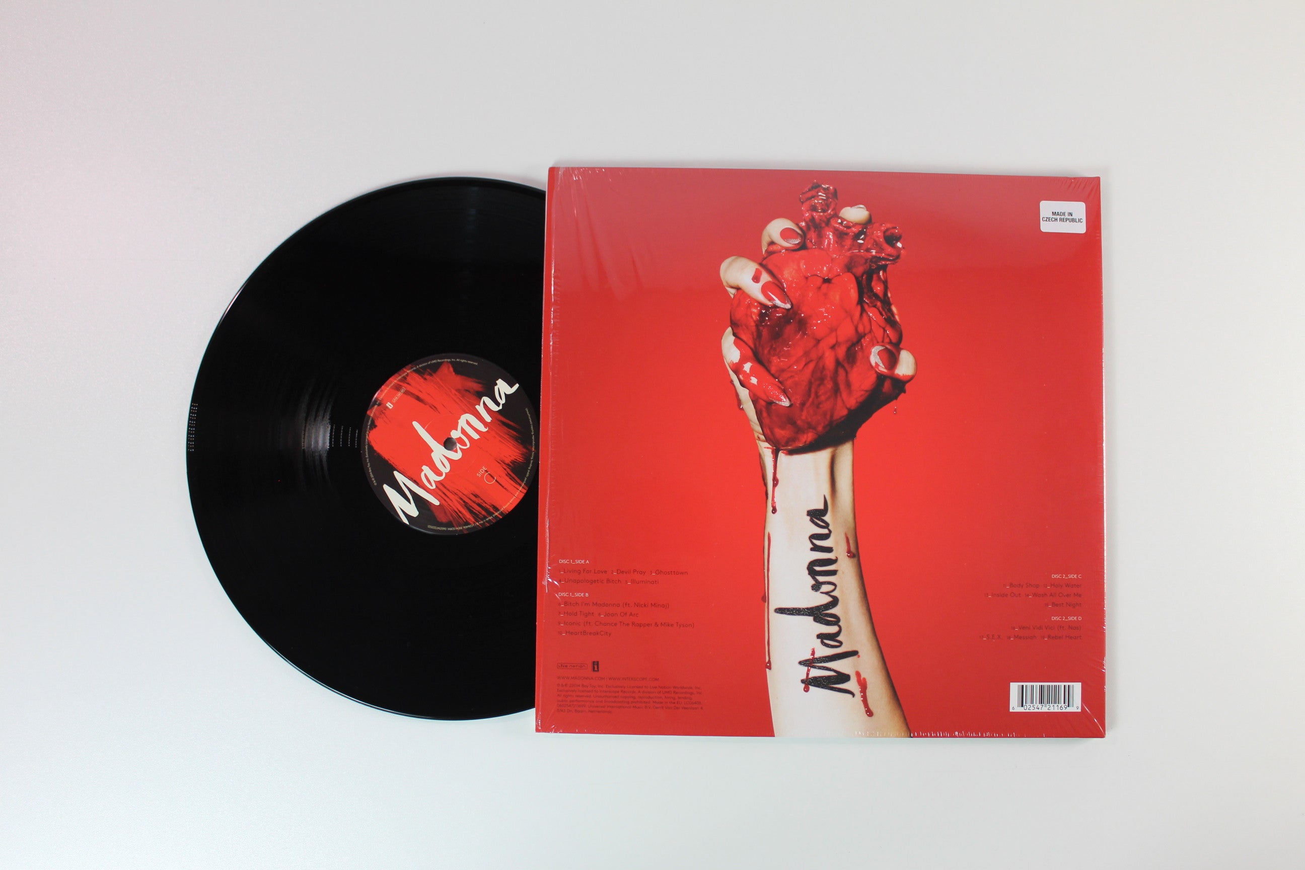 Madonna - Rebel Heart on Live Nation Interscope Reissue