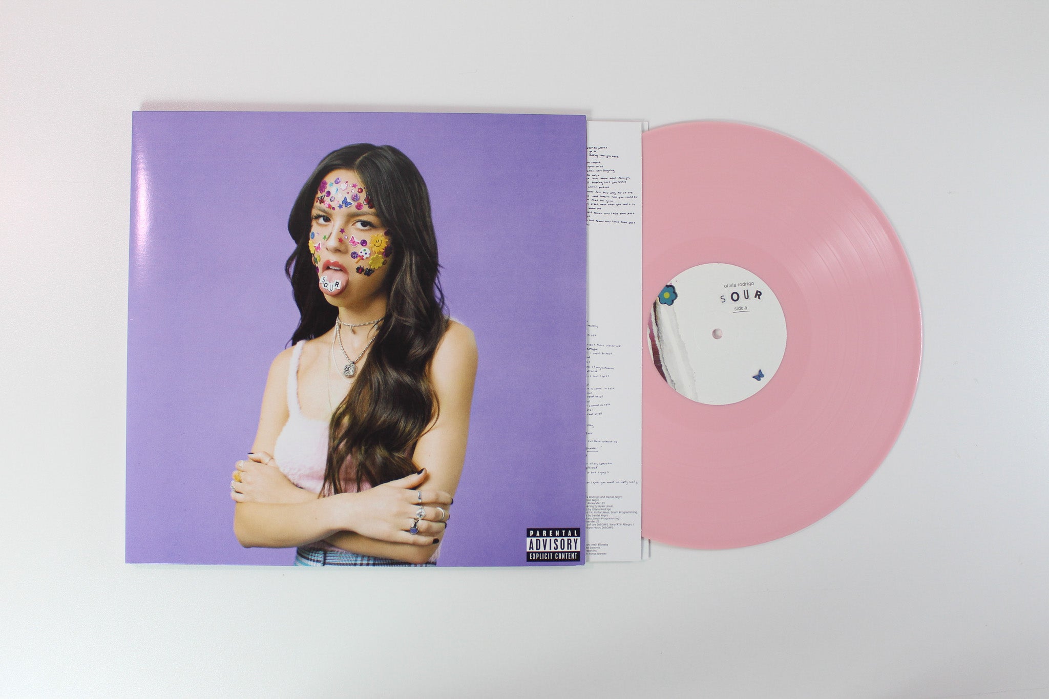 Olivia Rodrigo - Sour on Geffen Ltd Baby Pink Vinyl Reissue