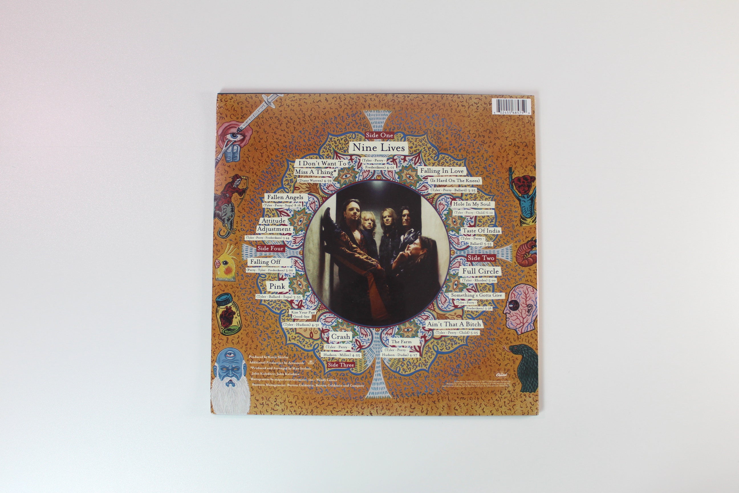 Aerosmith - Nine Lives on Capitol 180 Gram Reissue Sealed