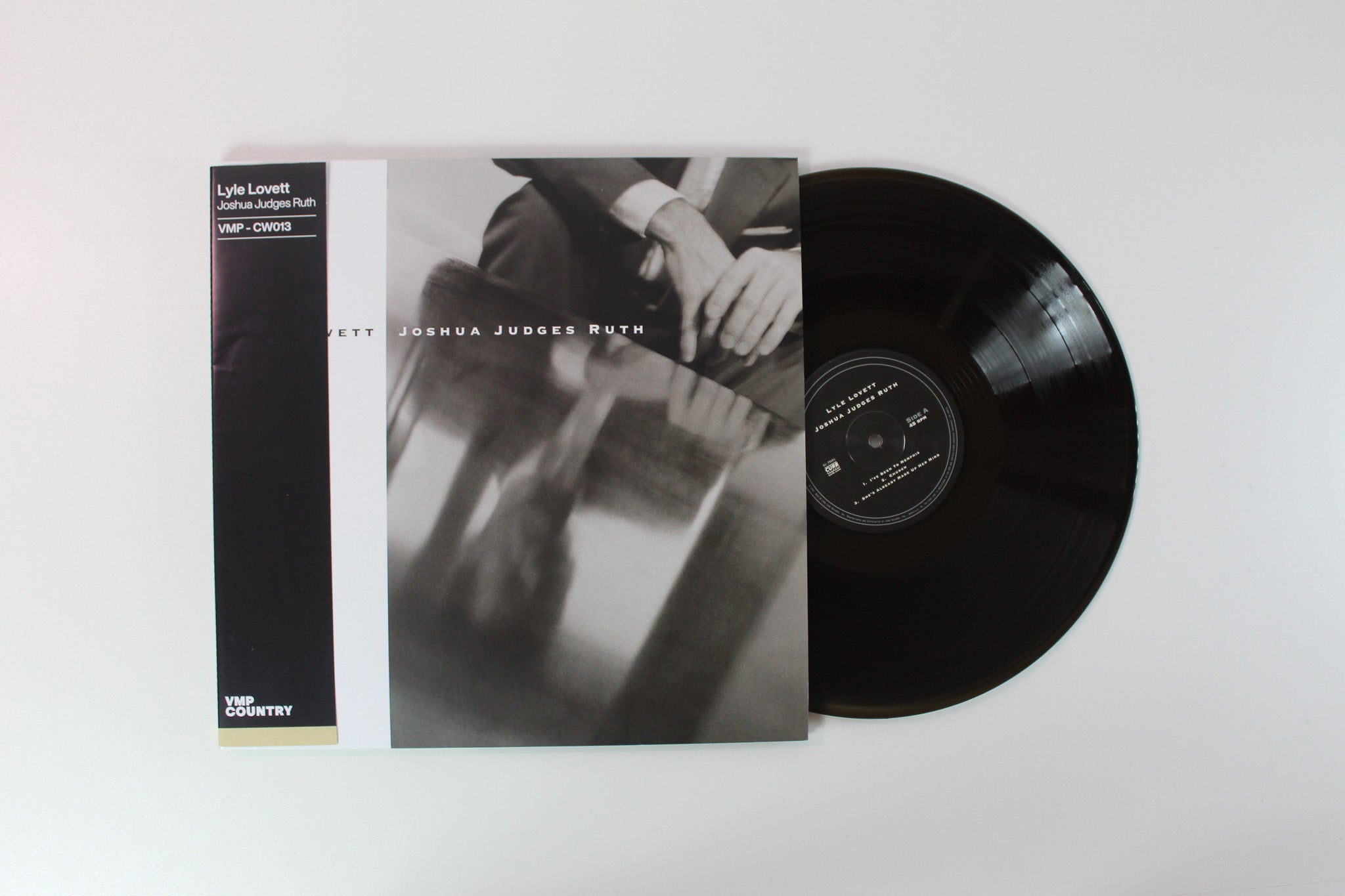 Lyle Lovett - Joshua Judges Ruth on Curb Vinyl Me Please 45 RPM Black Ice Vinyl Reissue