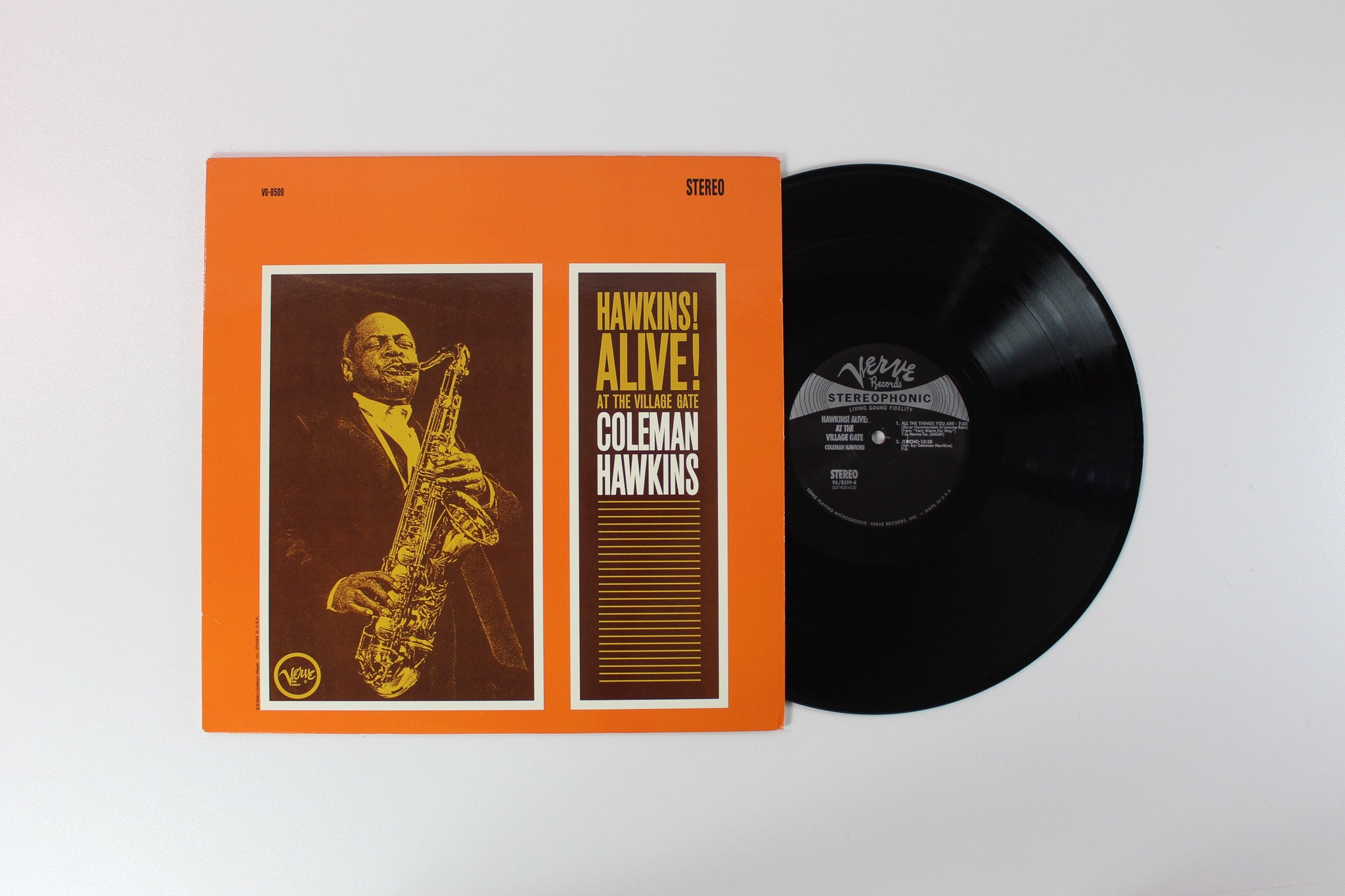 Coleman Hawkins - Hawkins! Alive! At The Village Gate on Verve Classic Records Ltd Numbered 180 Gram Reissue
