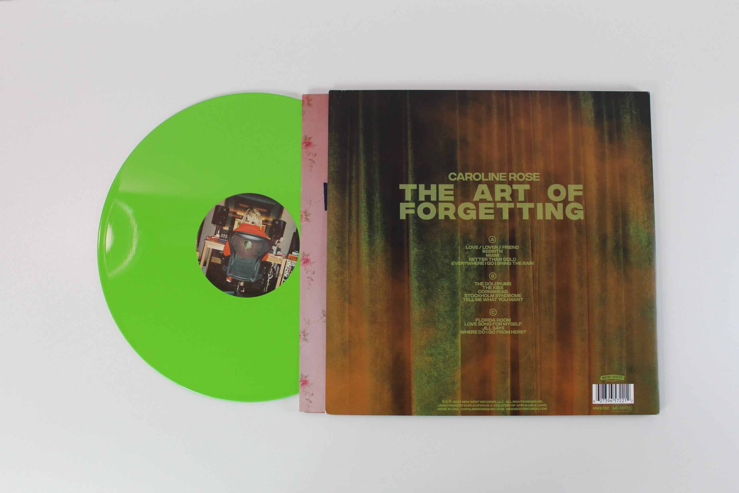 Caroline Rose - The Art Of Forgetting on New West Records – Green Vinyl