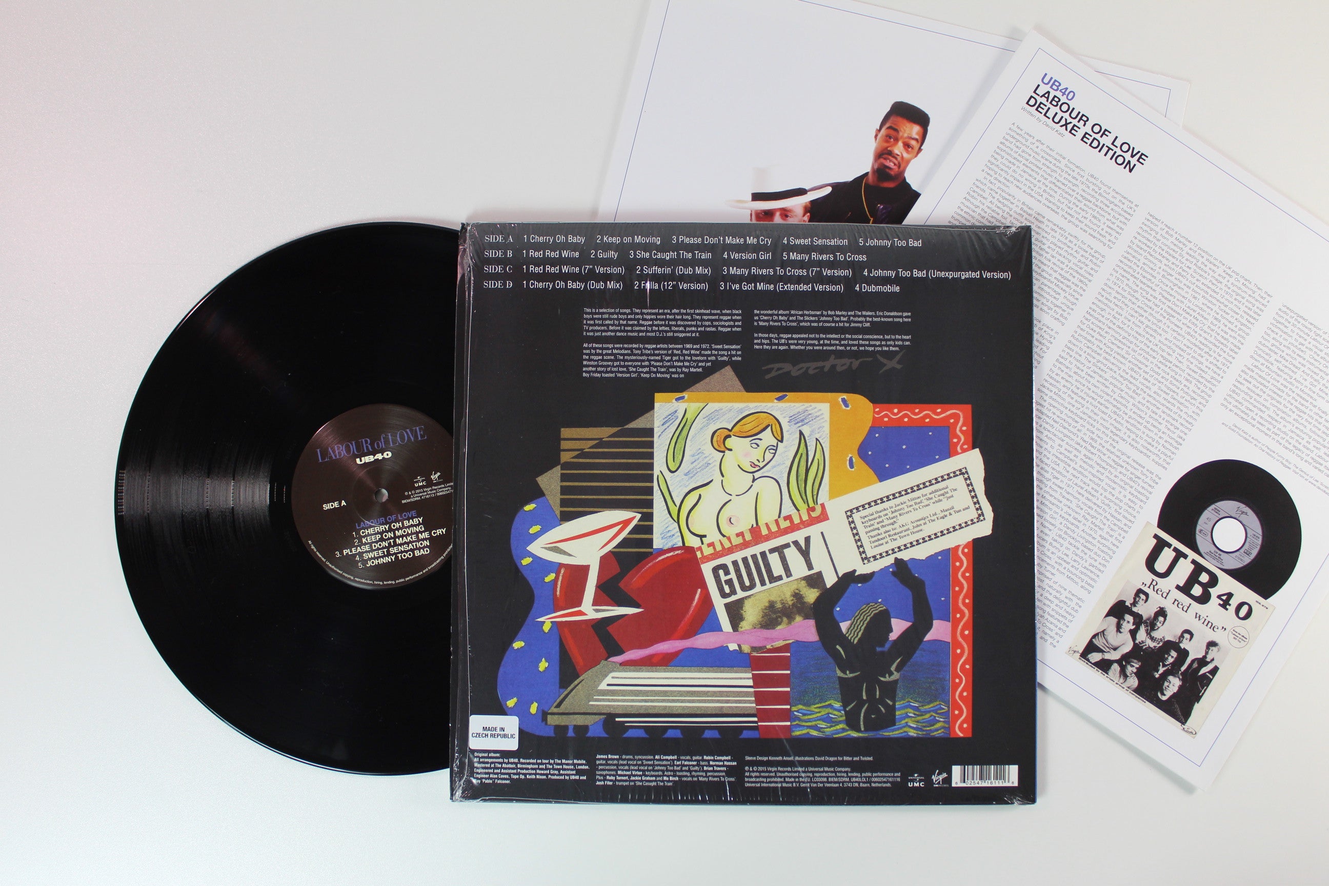 UB40 - Labour Of Love on Virgin EMI 180 Gram Reissue