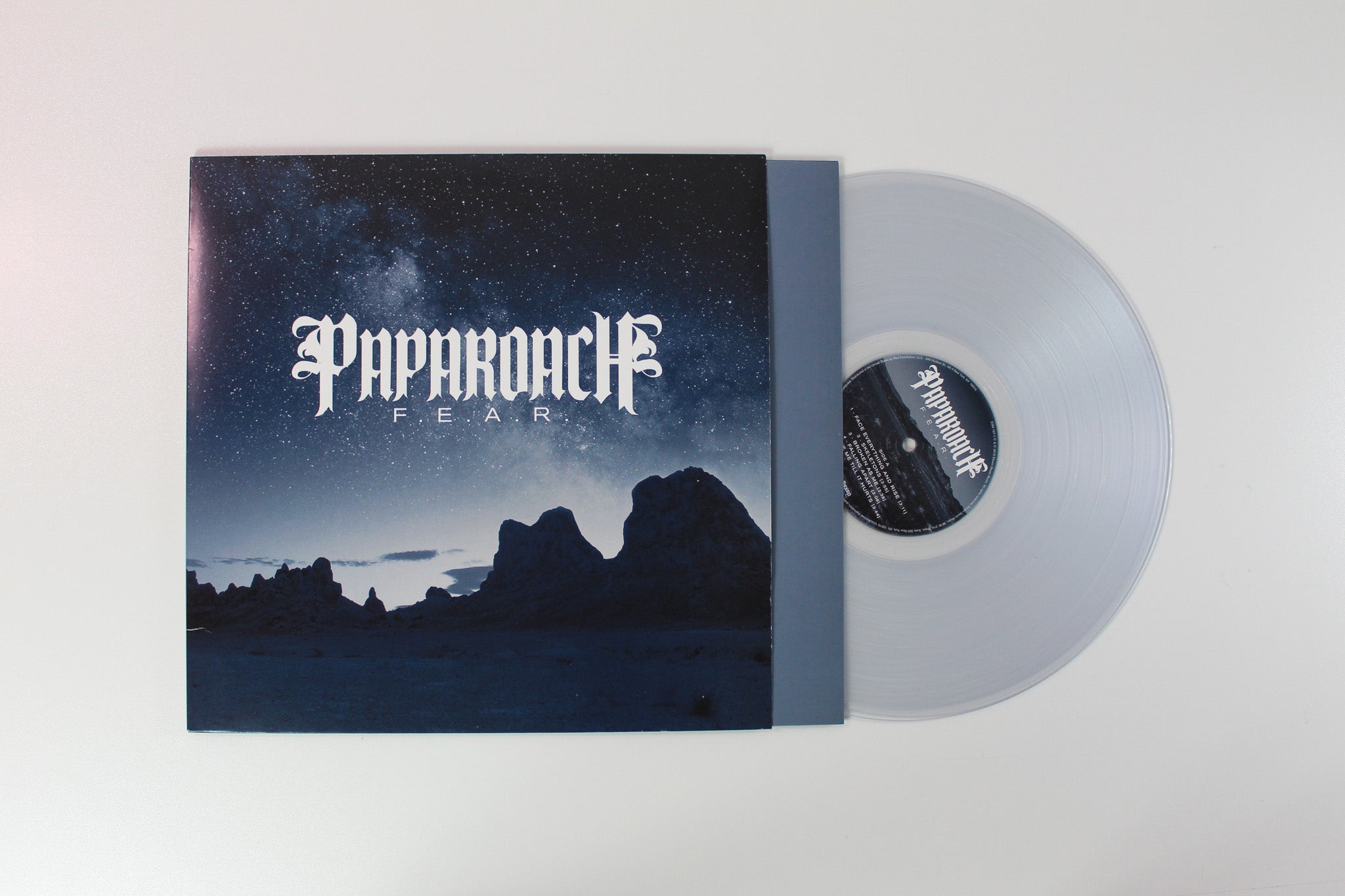 Papa Roach - F.E.A.R. on Eleven Seven Music Clear Vinyl