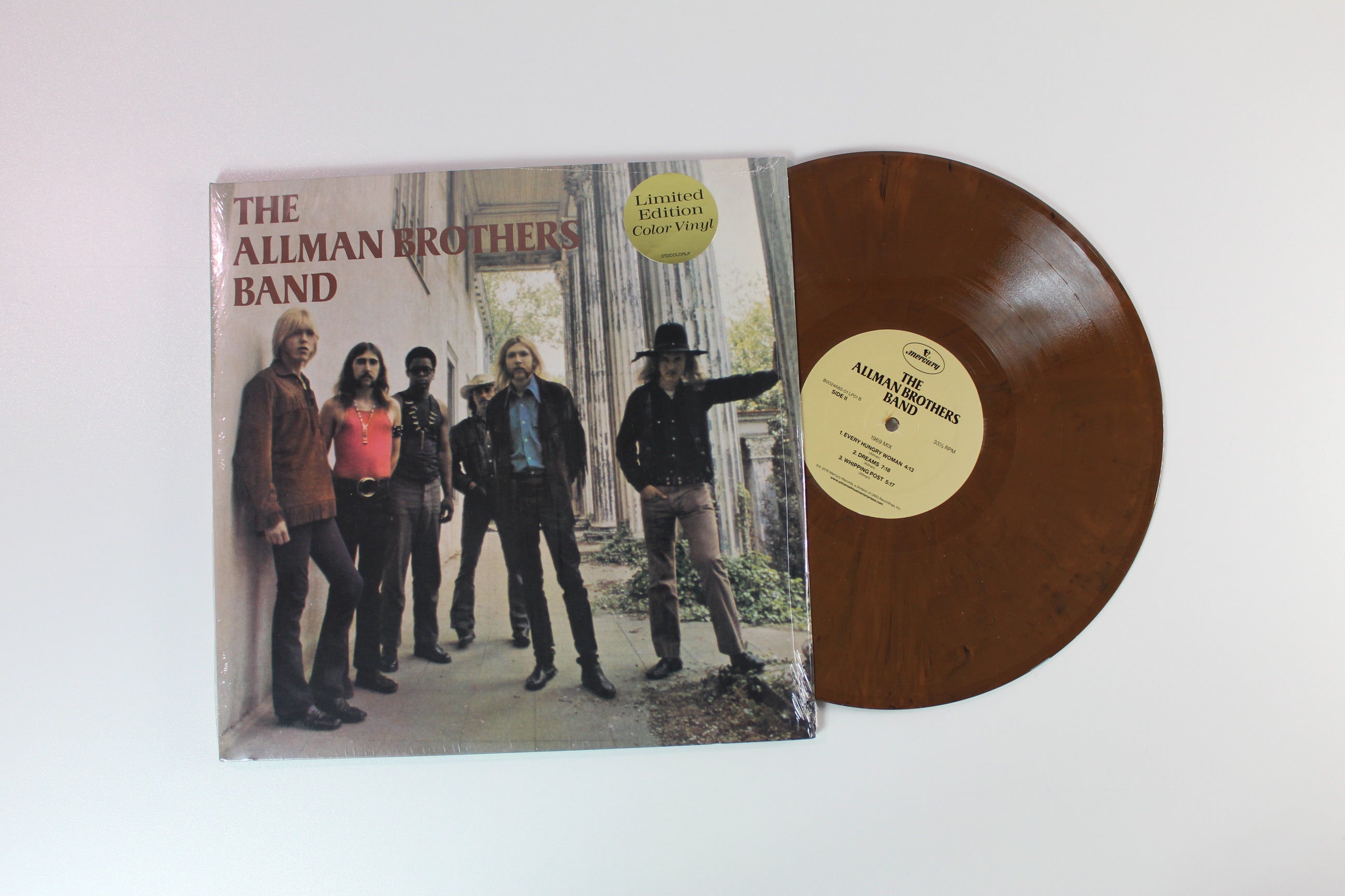 The Allman Brothers Band - The Allman Brothers Band on Merury UMe Ltd 180 Gram Brown & Black Marbled Reissue