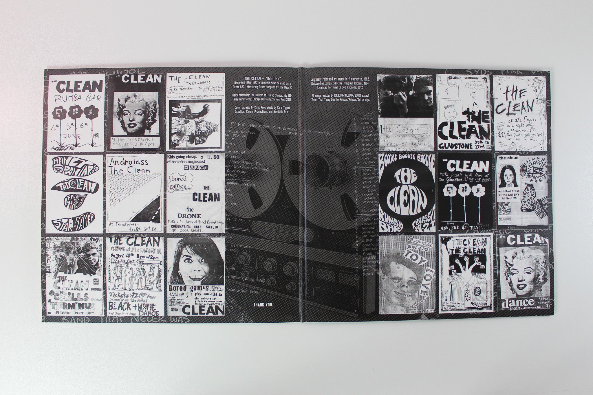 The Clean - Odditties on 540 Records Reissue
