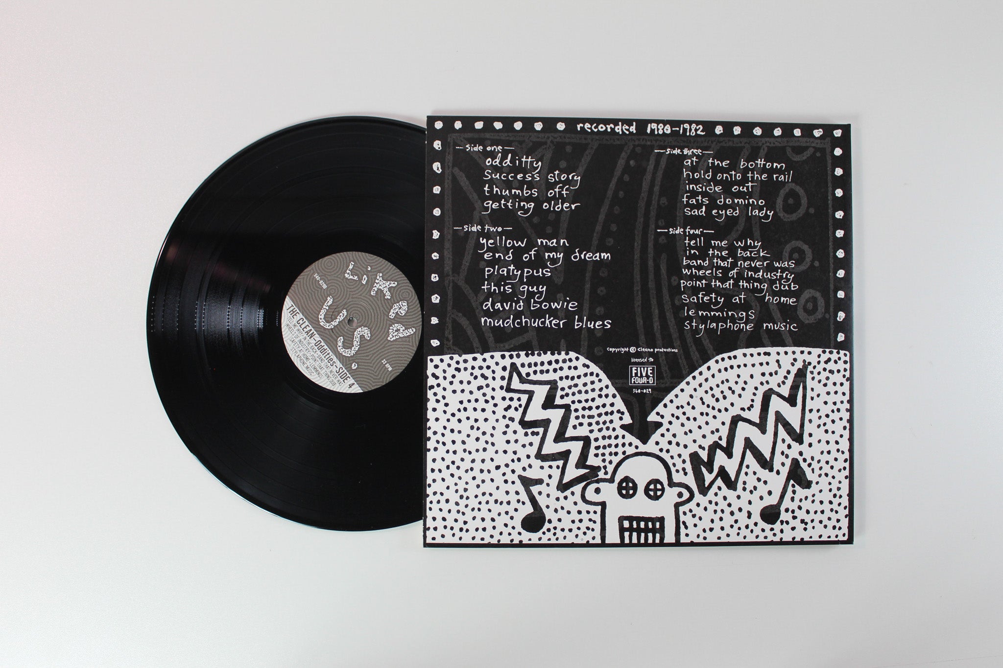 The Clean - Odditties on 540 Records Reissue