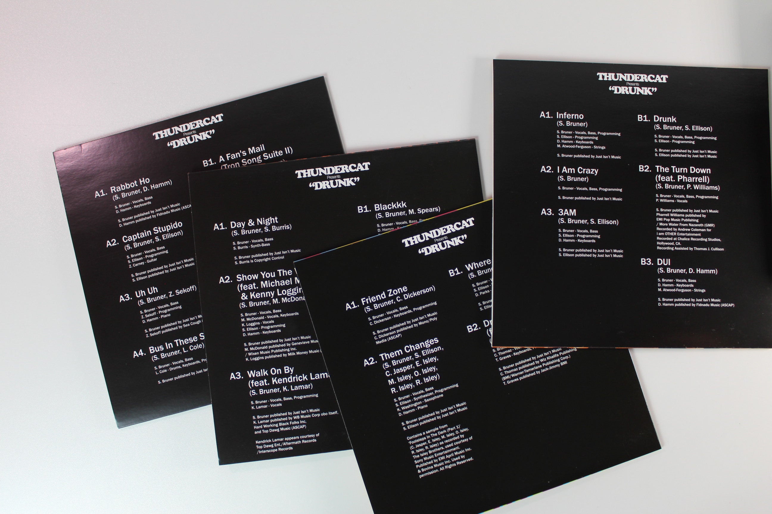 Thundercat - Drunk on Brainfeeder - 4x10" Red Vinyl Box Set