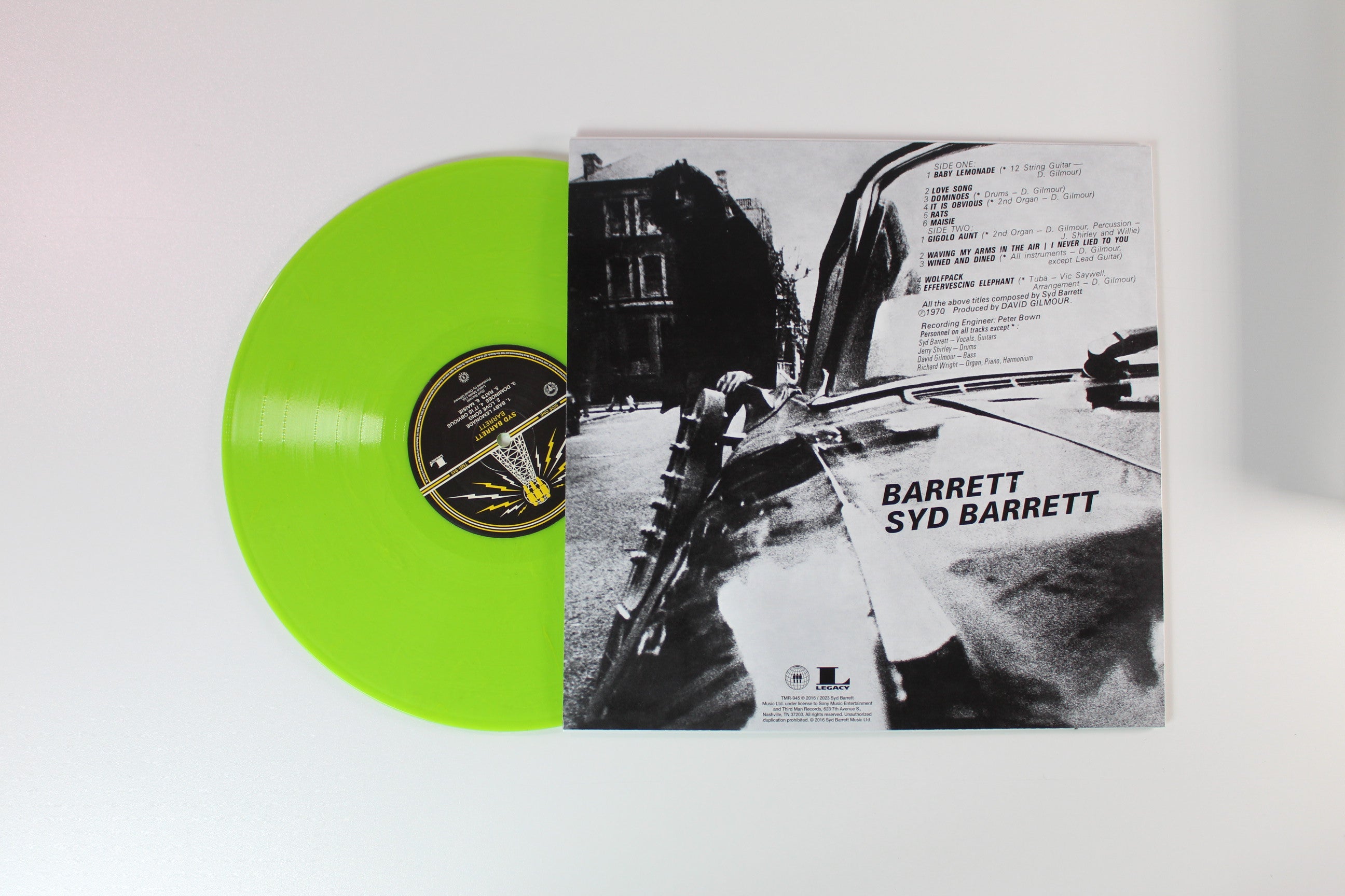 Syd Barrett - The Solo Works Of Syd Barrett on Third Man Records - 3-lp Box Set