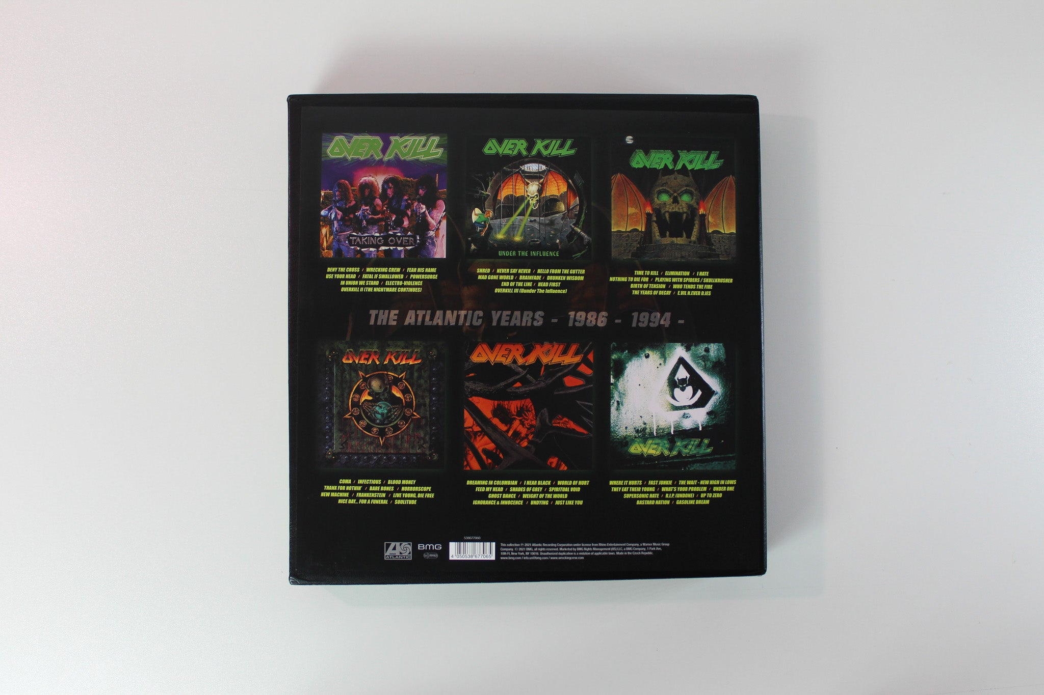 Overkill - The Atlantic Years (1986 - 1994) Ltd. Edition on Atlantic/BMG Box Set