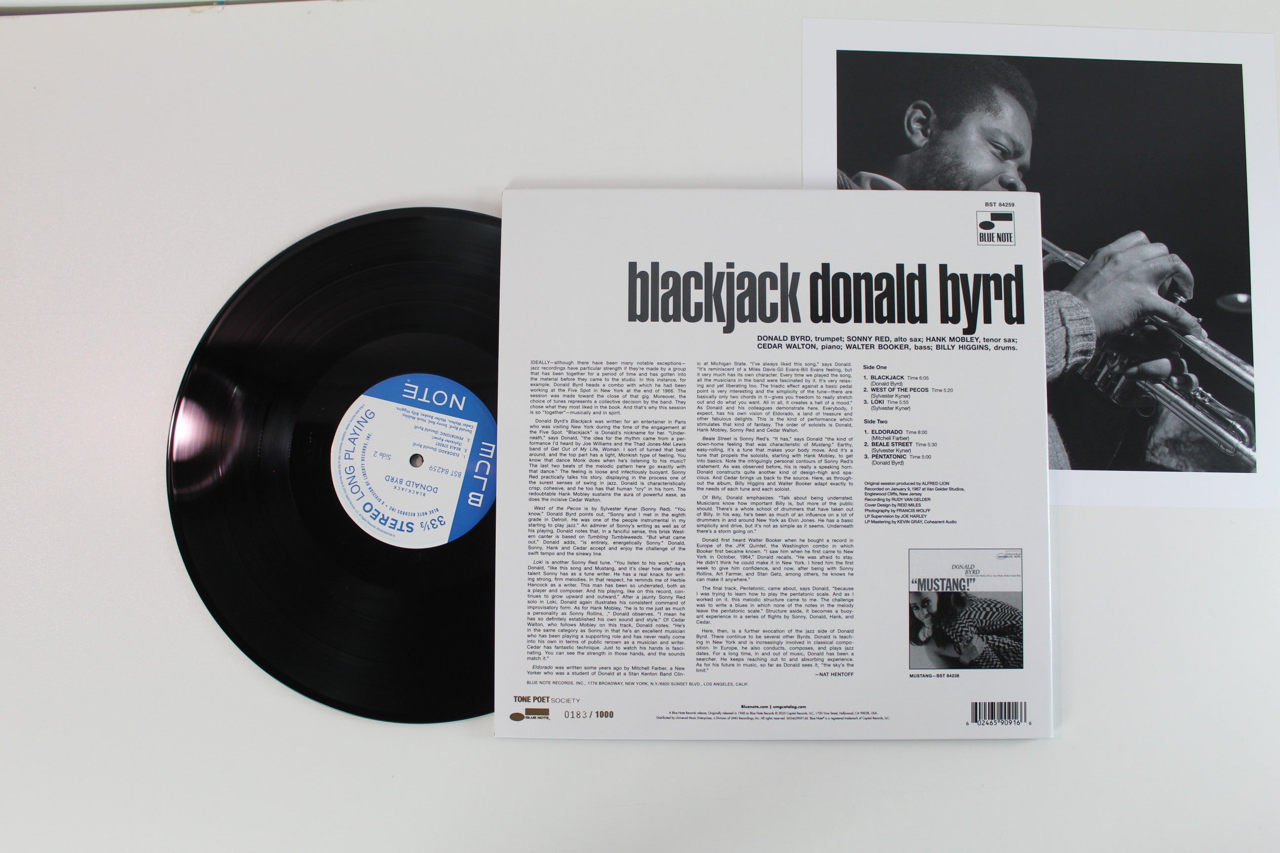 Donald Byrd - Blackjack on Blue Note - Blue Note Tone Poet Society - Limited Edition - Numbered - Reissue