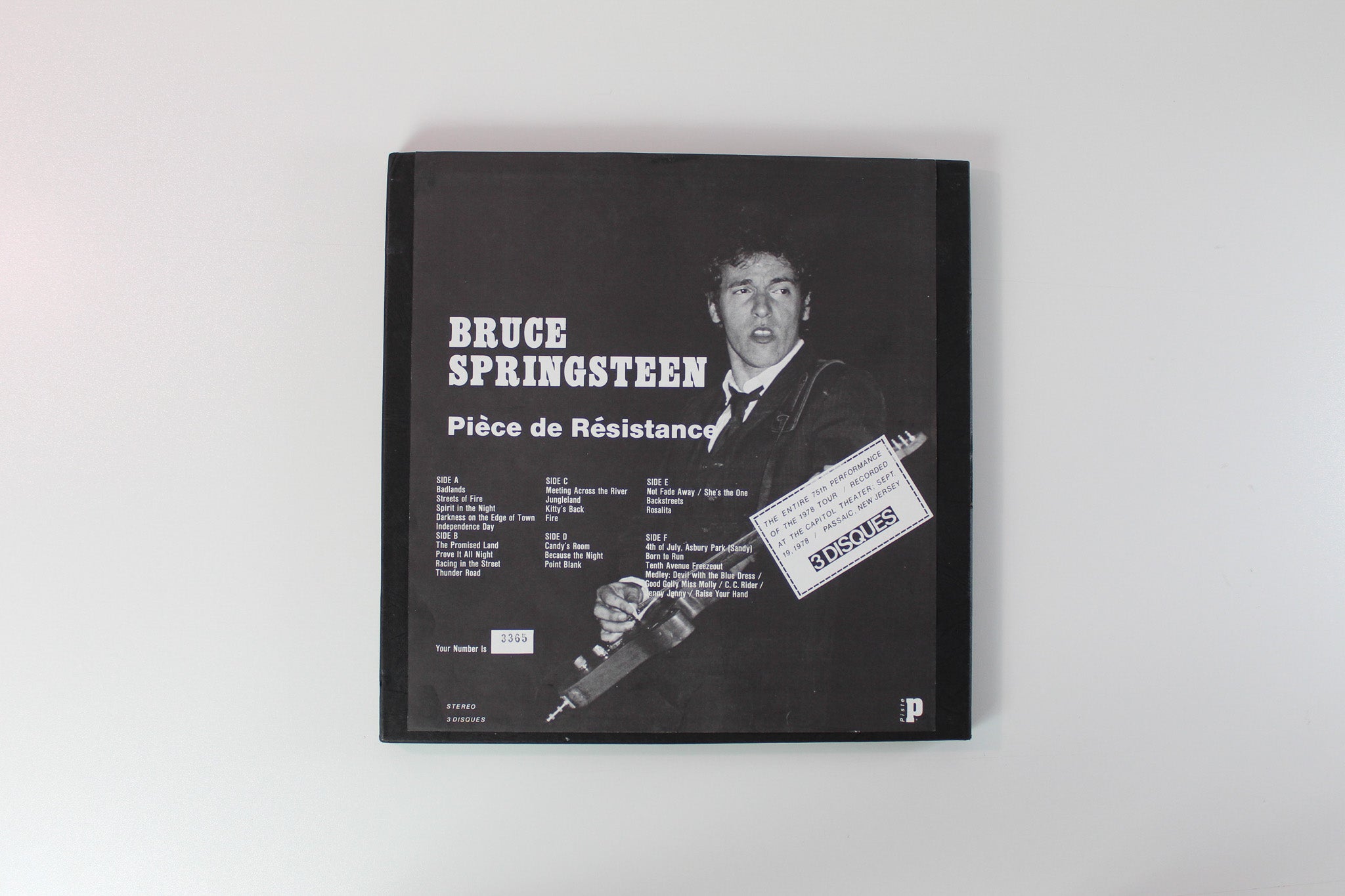Bruce Springsteen - Pièce De Résistance Unofficial Pressing Box Set