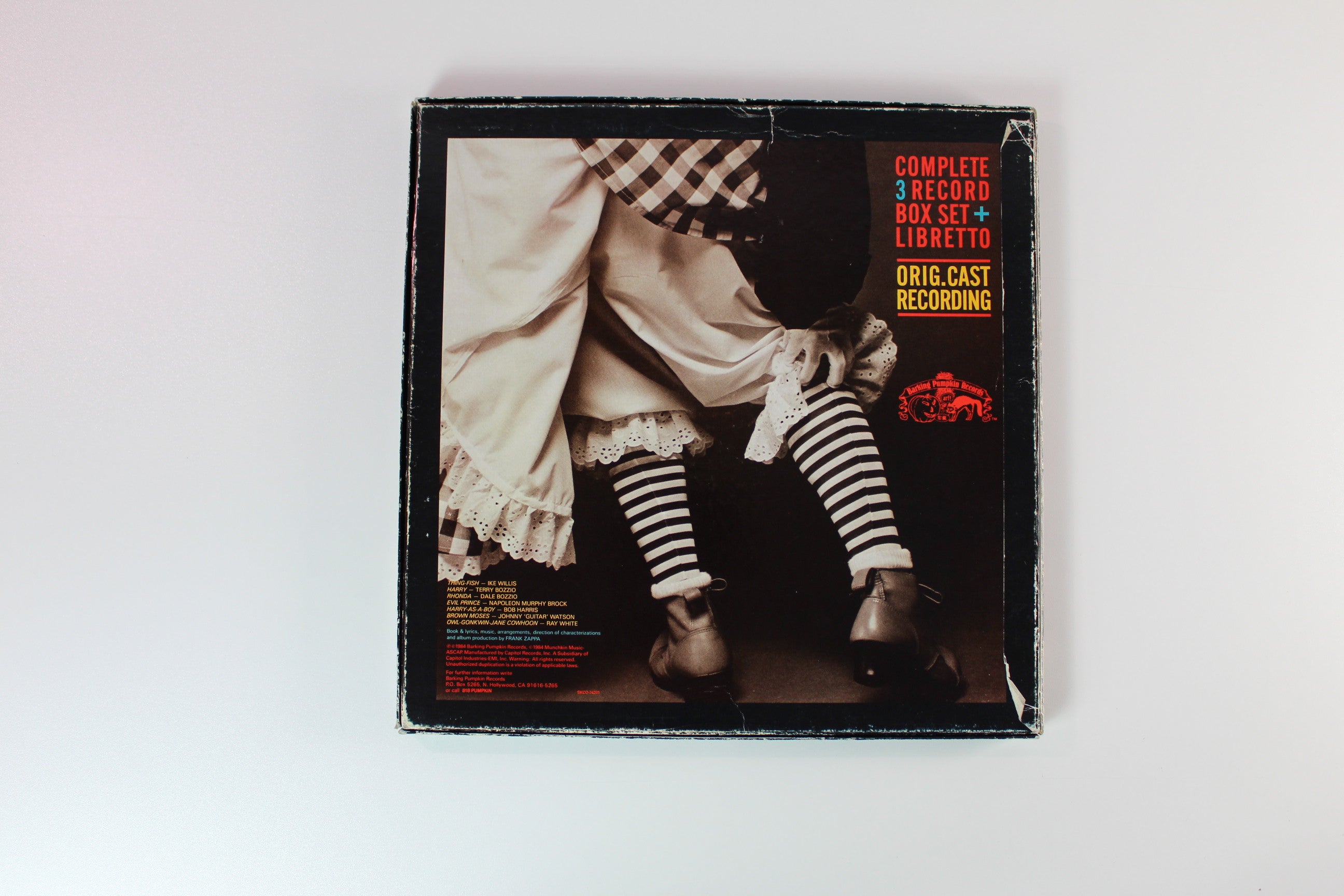 Frank Zappa - Thing-Fish on Barking Pumpkin Records - 3-lp Box Set