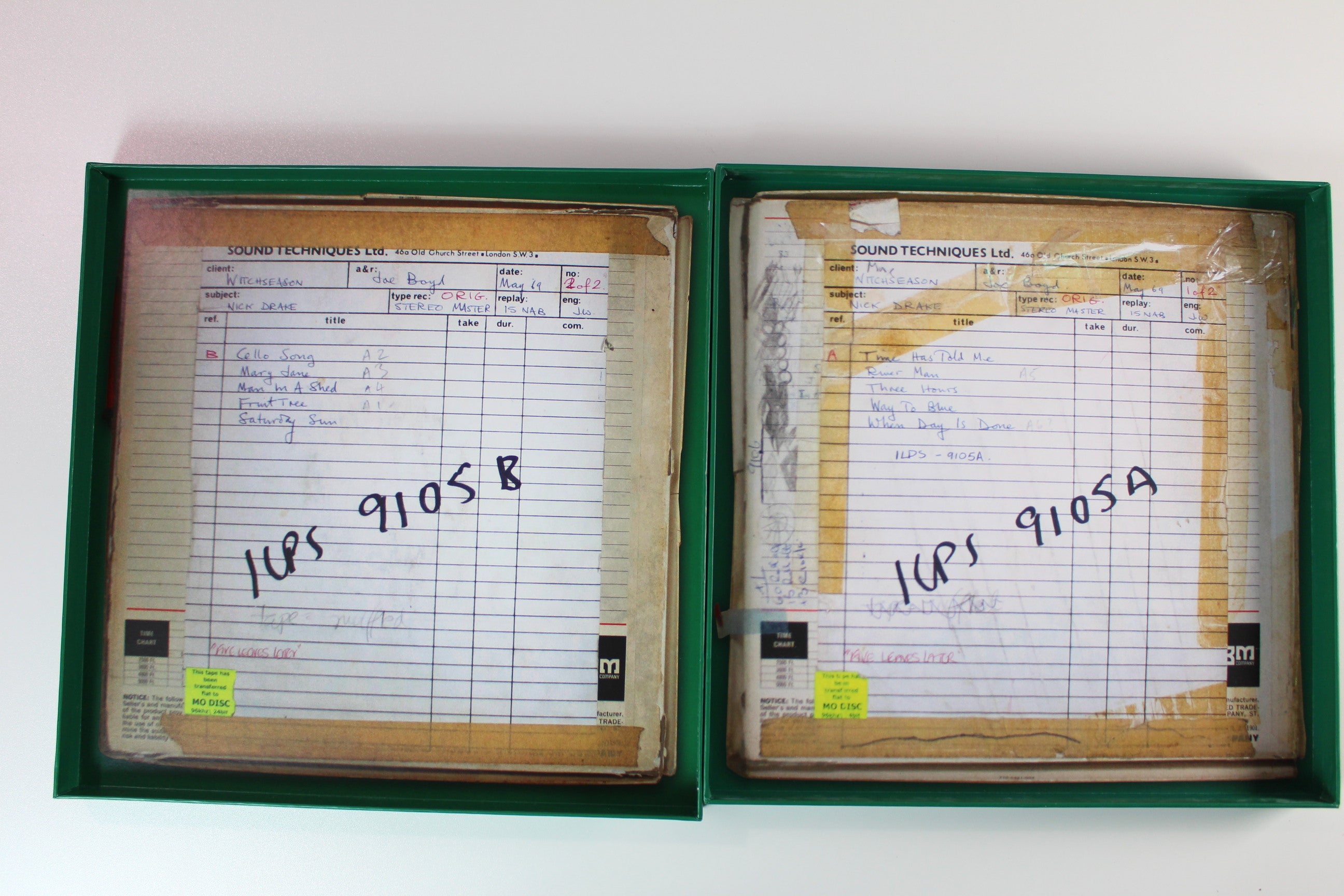 Nick Drake - Five Leaves Left on Island Records - Box Set