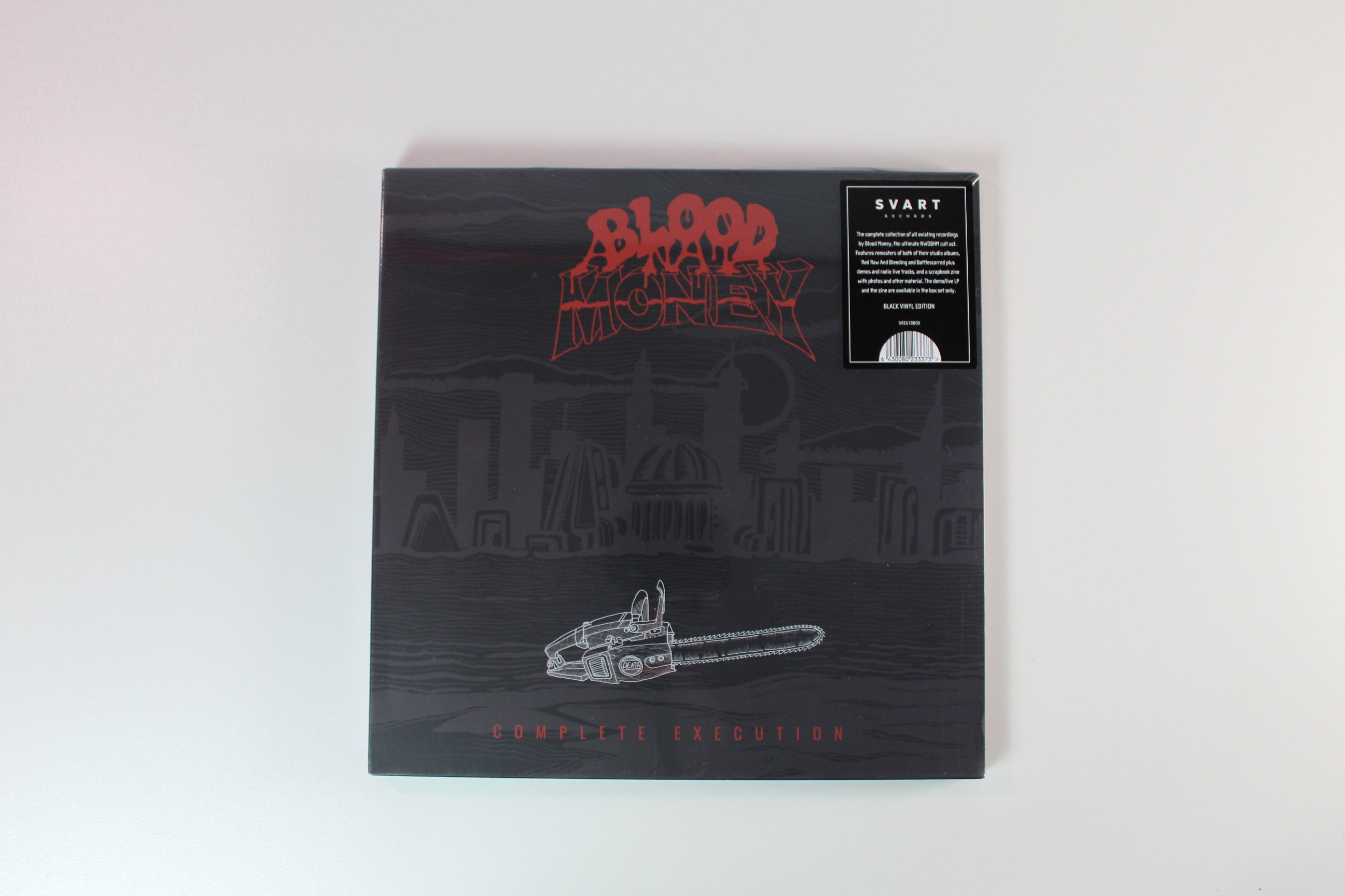 Blood Money - Complete Execution on Svart Records - 3-lp Black Vinyl Box Set Sealed