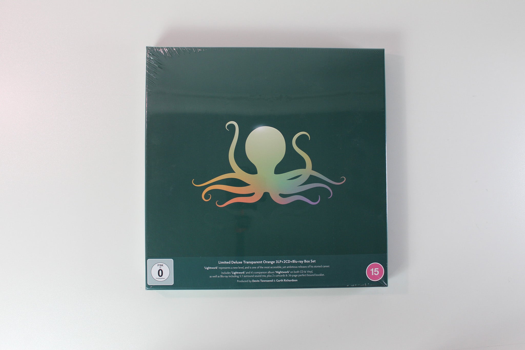 Devin Townsend - Lightwork on Inside Out Music Ltd Deluxe Edition Transparent Orange Vinyl Box Set Sealed