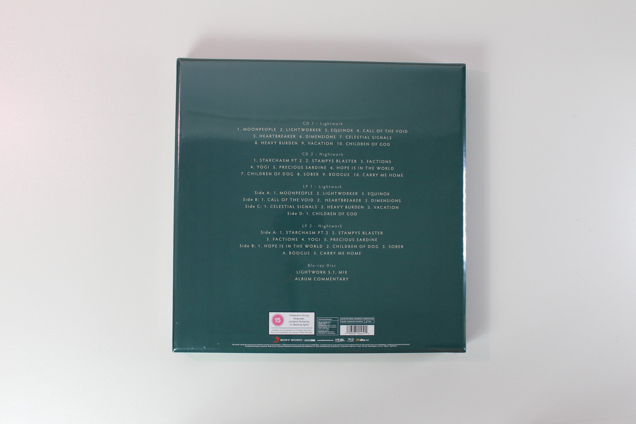 Devin Townsend - Lightwork on Inside Out Music Ltd Deluxe Edition Transparent Orange Vinyl Box Set Sealed