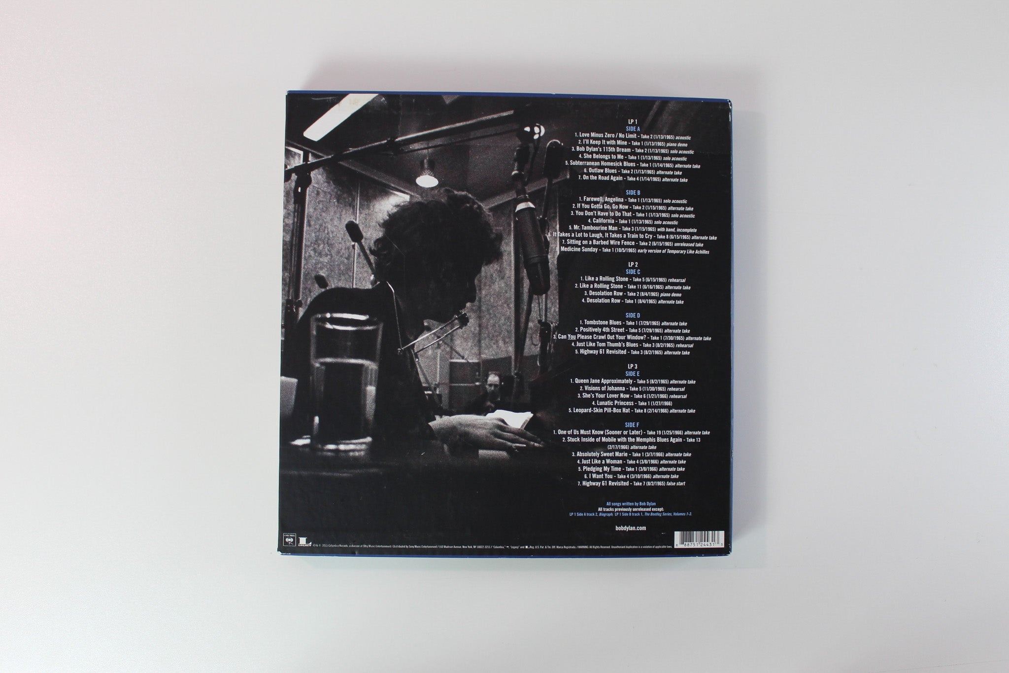 Bob Dylan - The Best Of The Cutting Edge 1965-1966 on Columbia Box Set