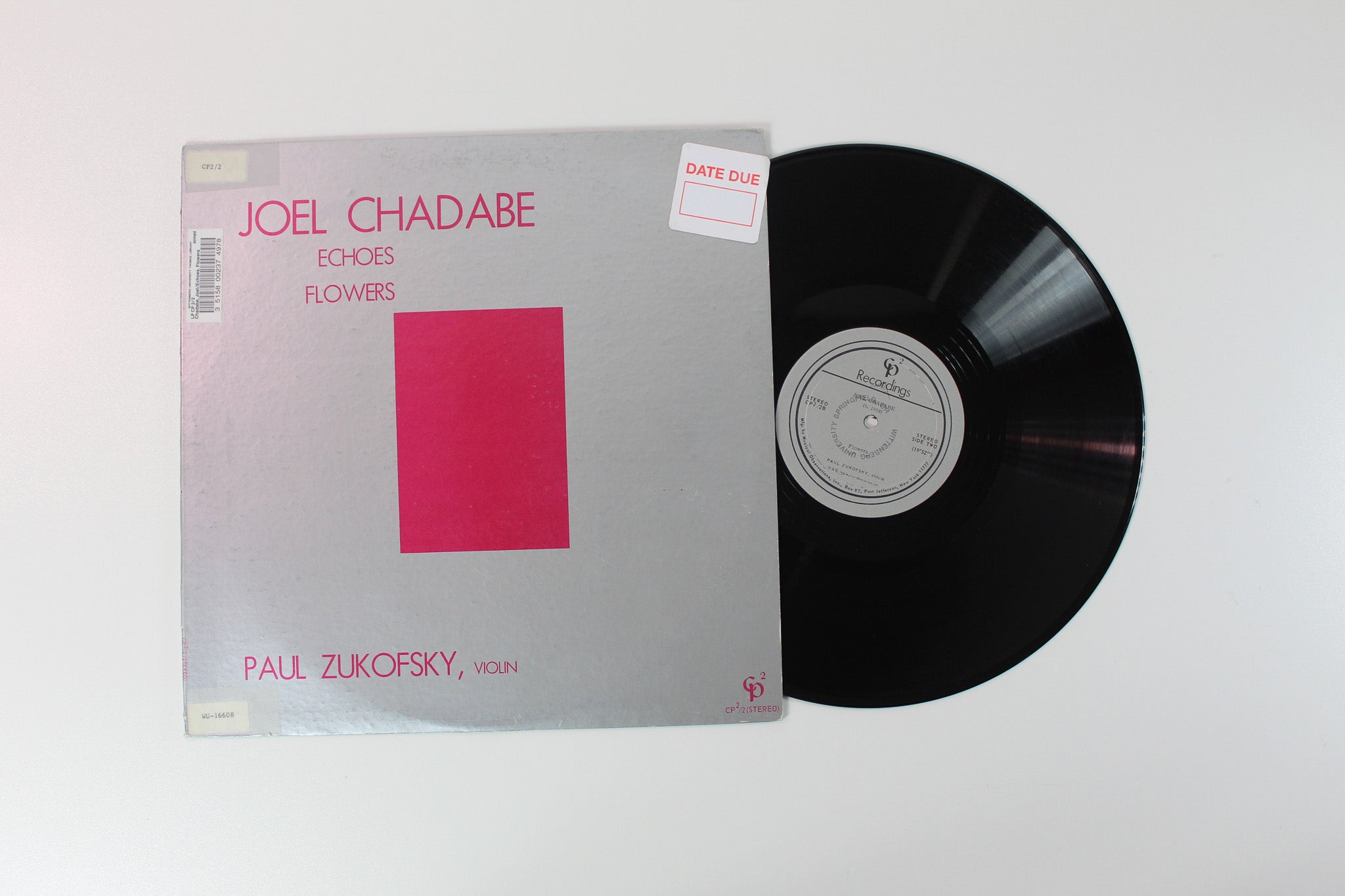 Joel Chadabe - Echoes / Flowers on CP2