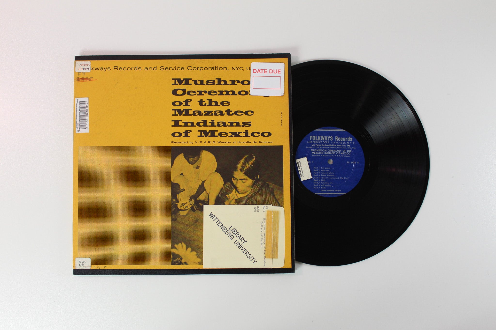 María Sabina - Mushroom Ceremony Of The Mazatec Indians Of Mexico on Folkways