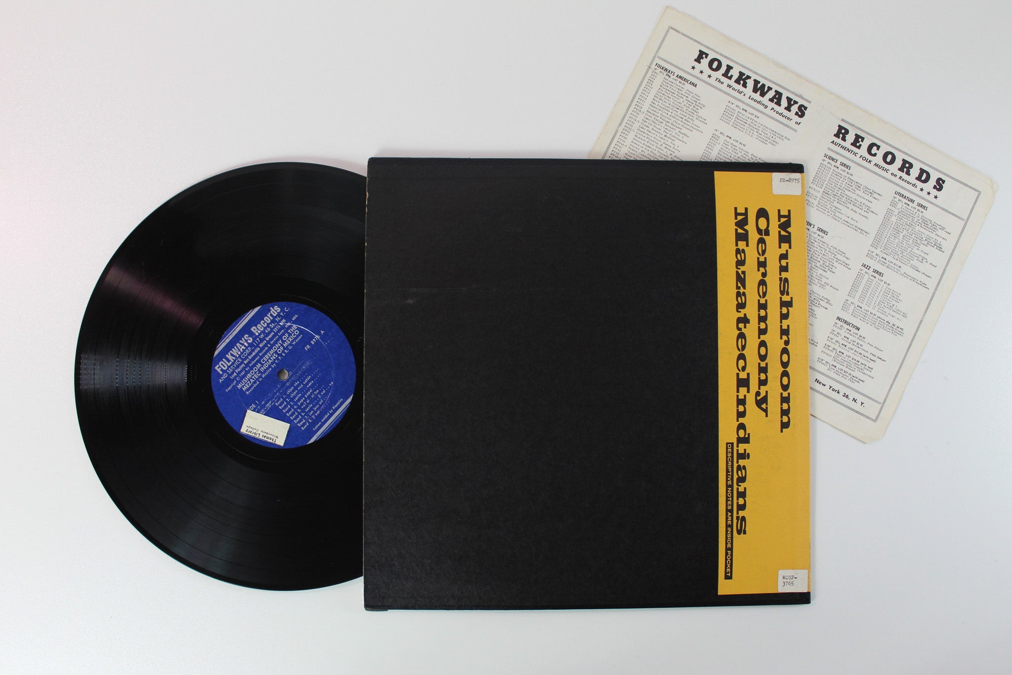 María Sabina - Mushroom Ceremony Of The Mazatec Indians Of Mexico on Folkways