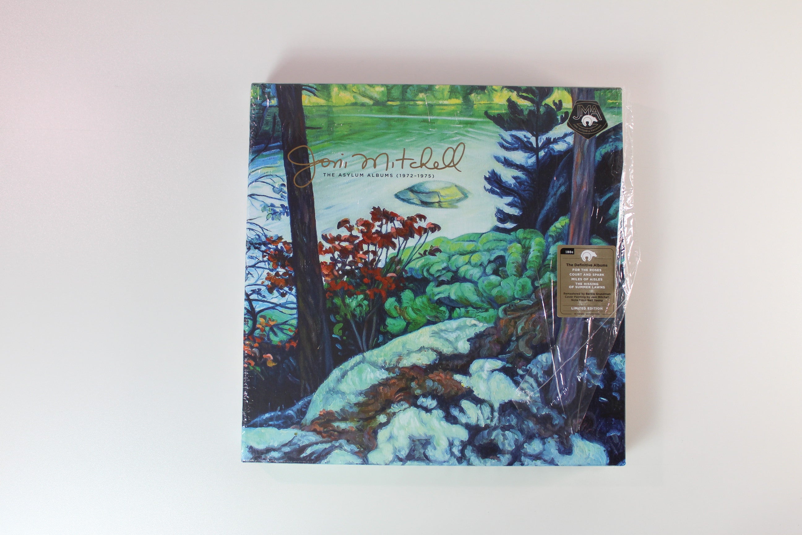 Joni Mitchell - The Asylum Albums (1972-1975) on Rhino Records - 4-lp Box Set