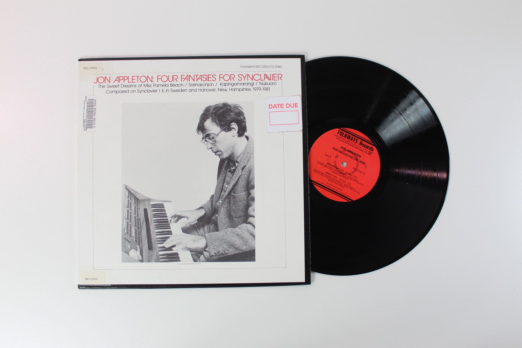 Jon Appleton - Four Fantasies For Synclavier on Folkways