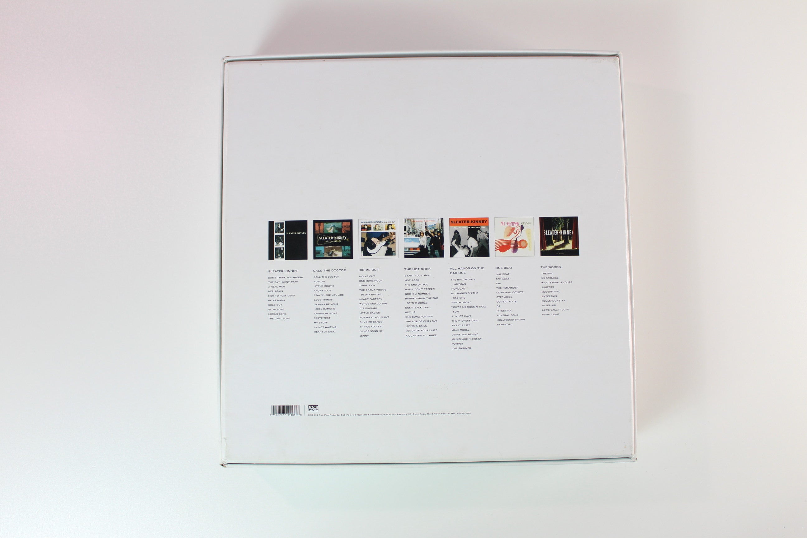 Sleater-Kinney - Start Together // 1994 - 2006 - 7-lp Box Set Colored Vinyl